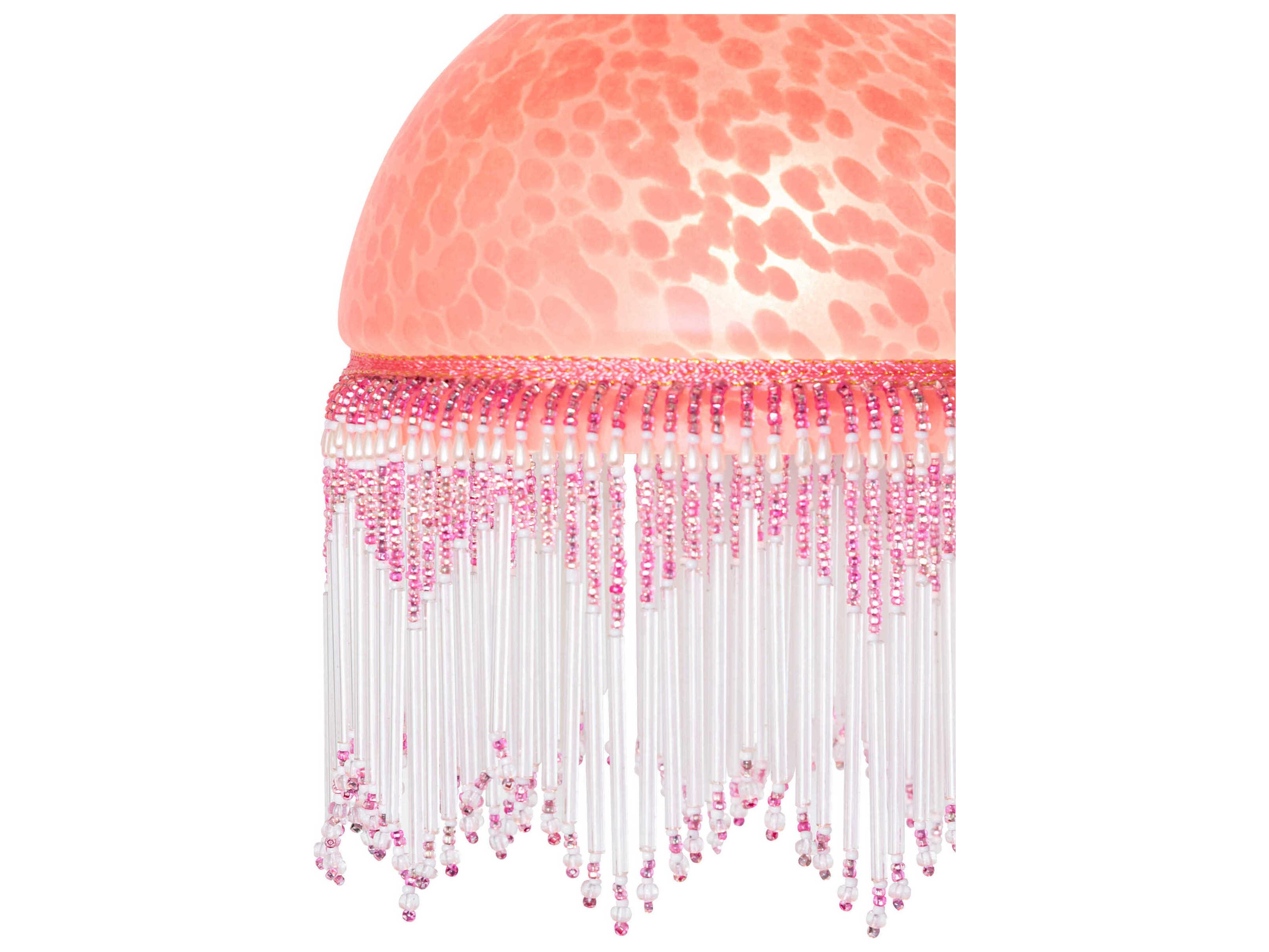 Meyda Roussillon 1-Light Cranberry Dappled Glass Wall Sconce