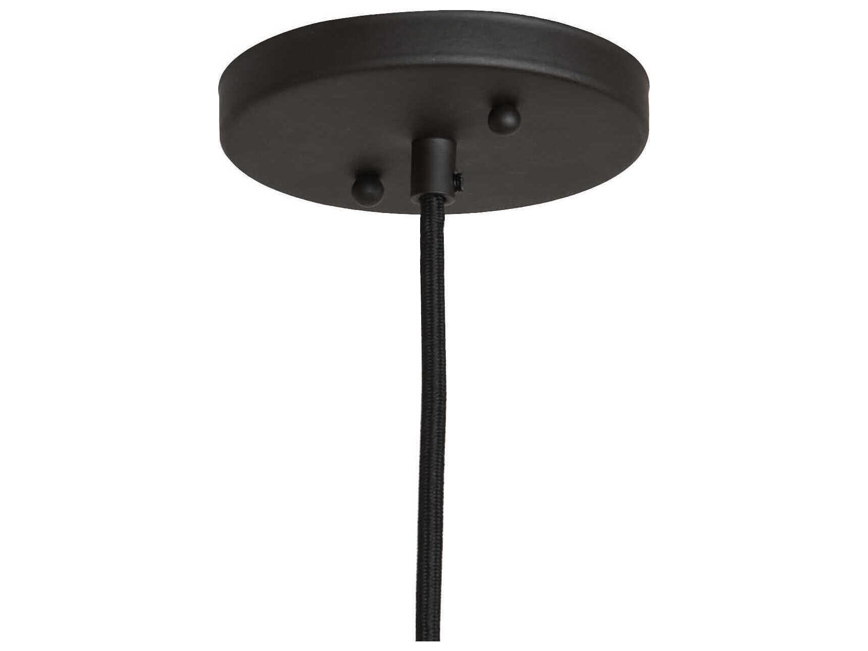 Meyda Bola 1-Light Oil Rubbed Bronze Black Globe Mini Pendant