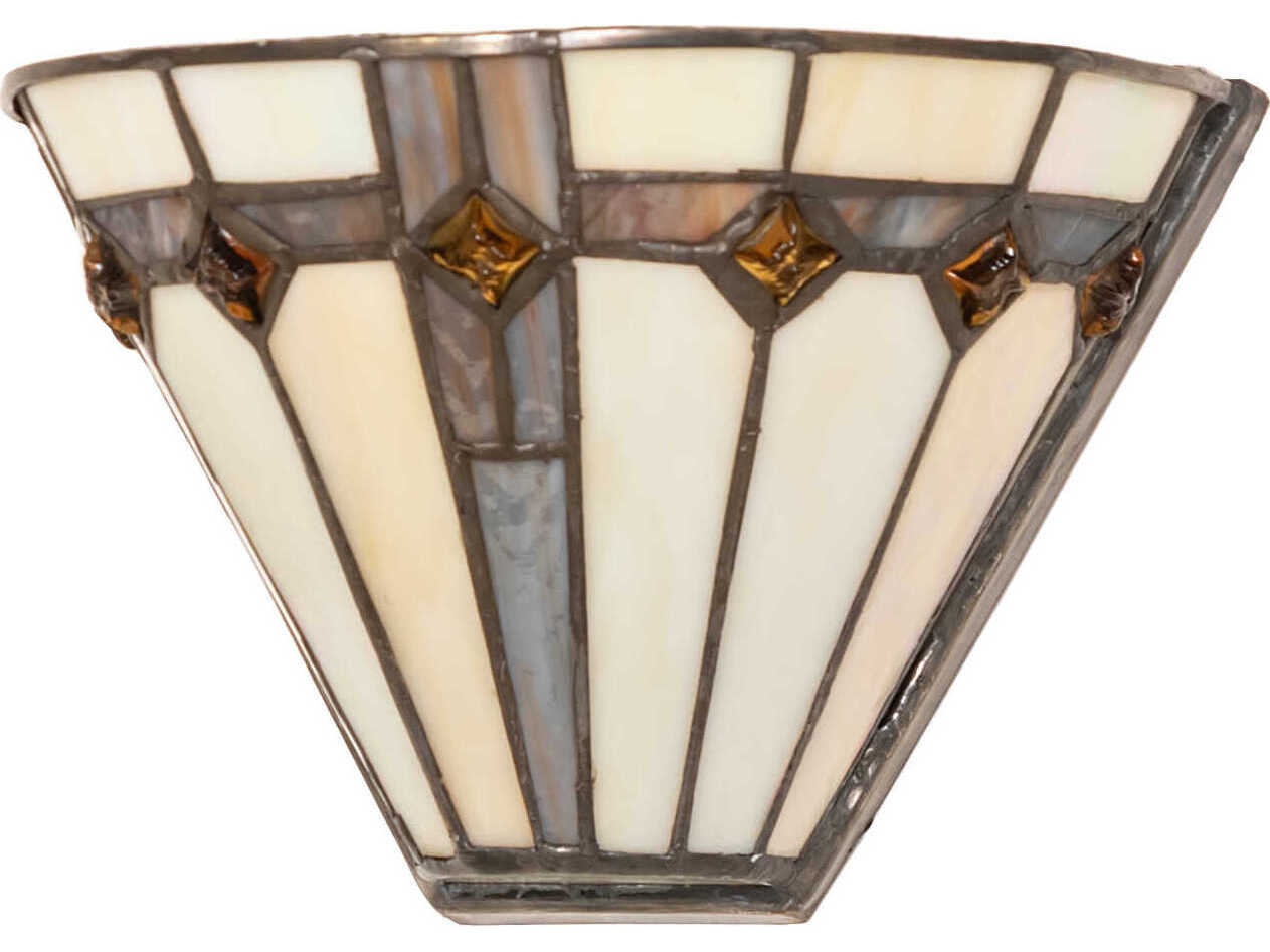Meyda Belvidere 1-Light Mahogany Bronze Wall Sconce