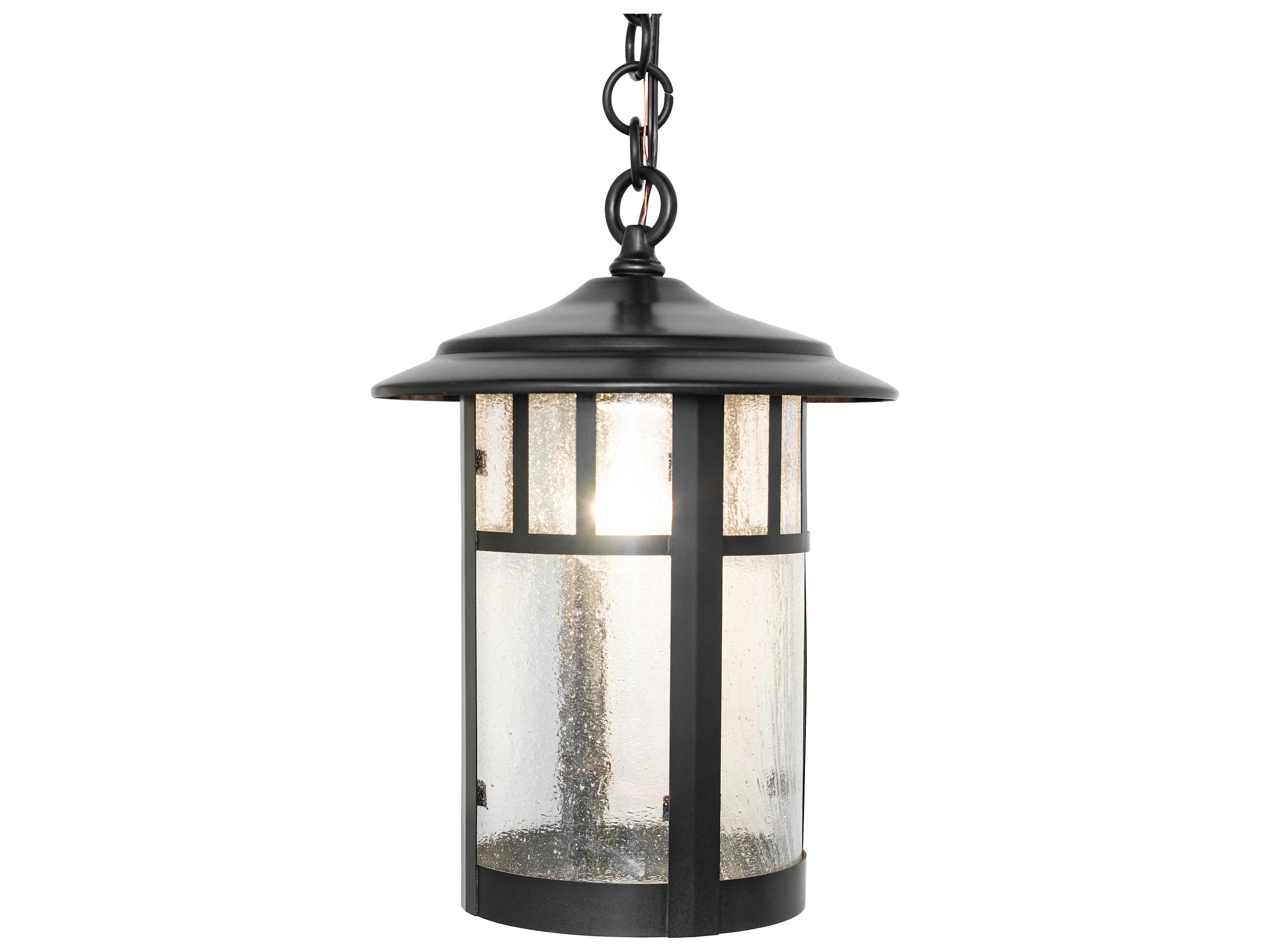 Meyda Fulton 1-Light Craftsman Brown Mini Pendant