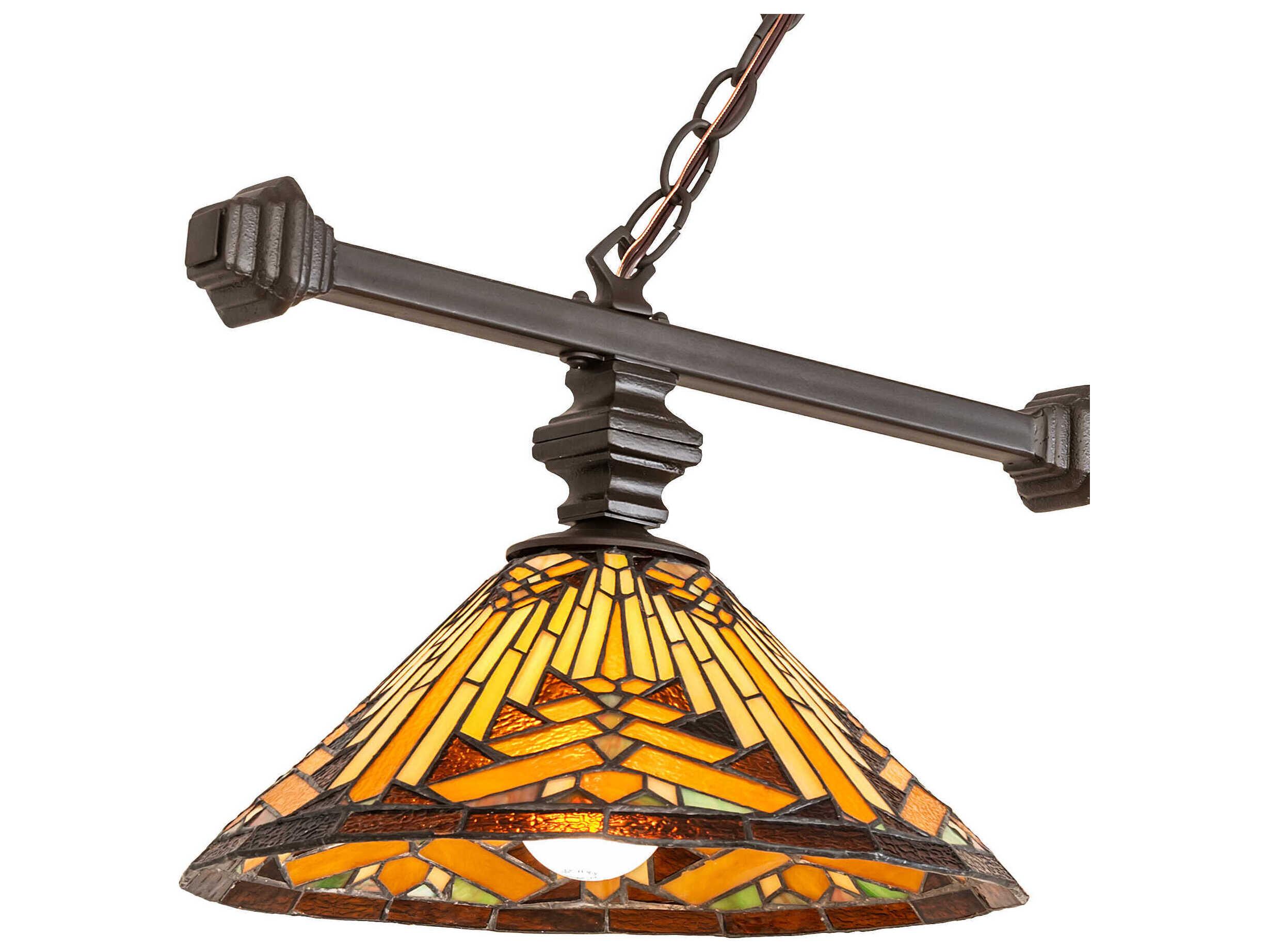 Meyda Nuevo 4-Light Oil Rubbed Bronze Island Pendant