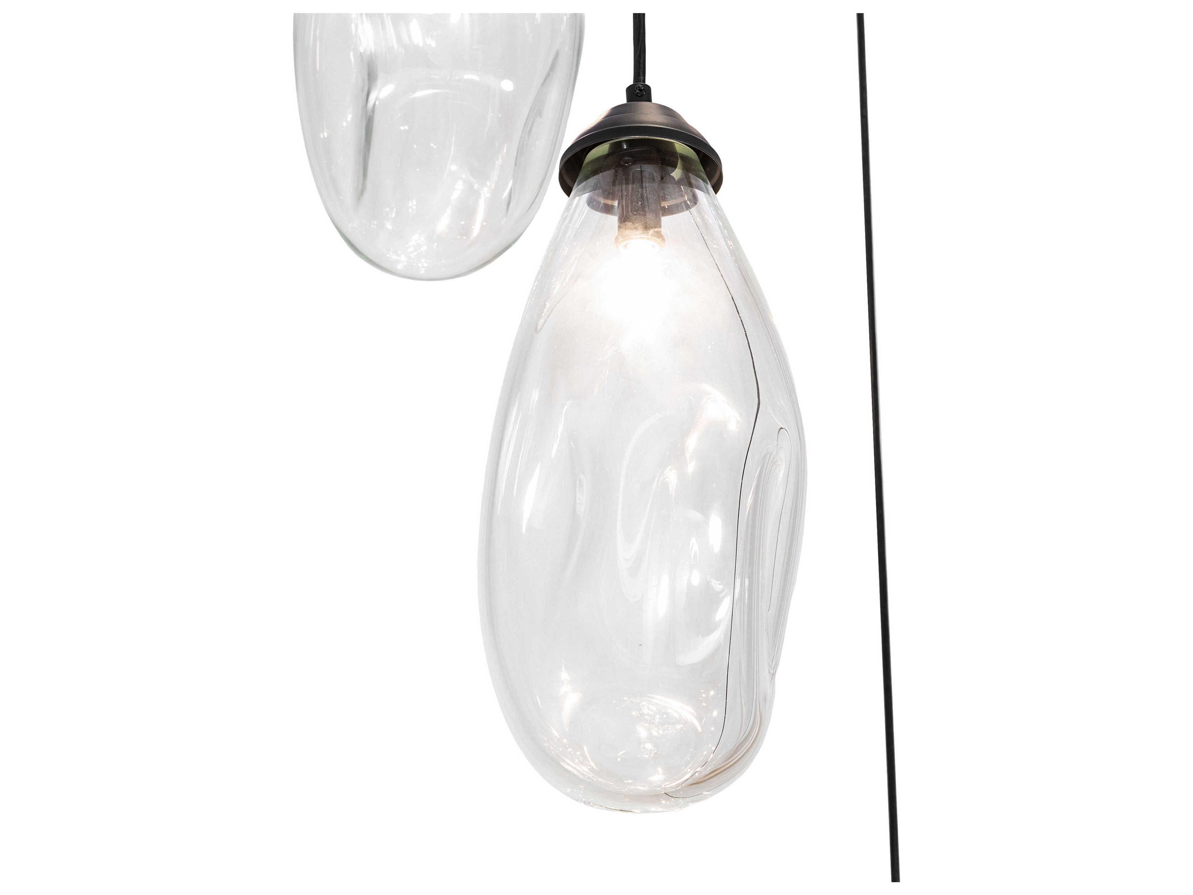 Meyda Celine 16-Light Solar Black Pendant