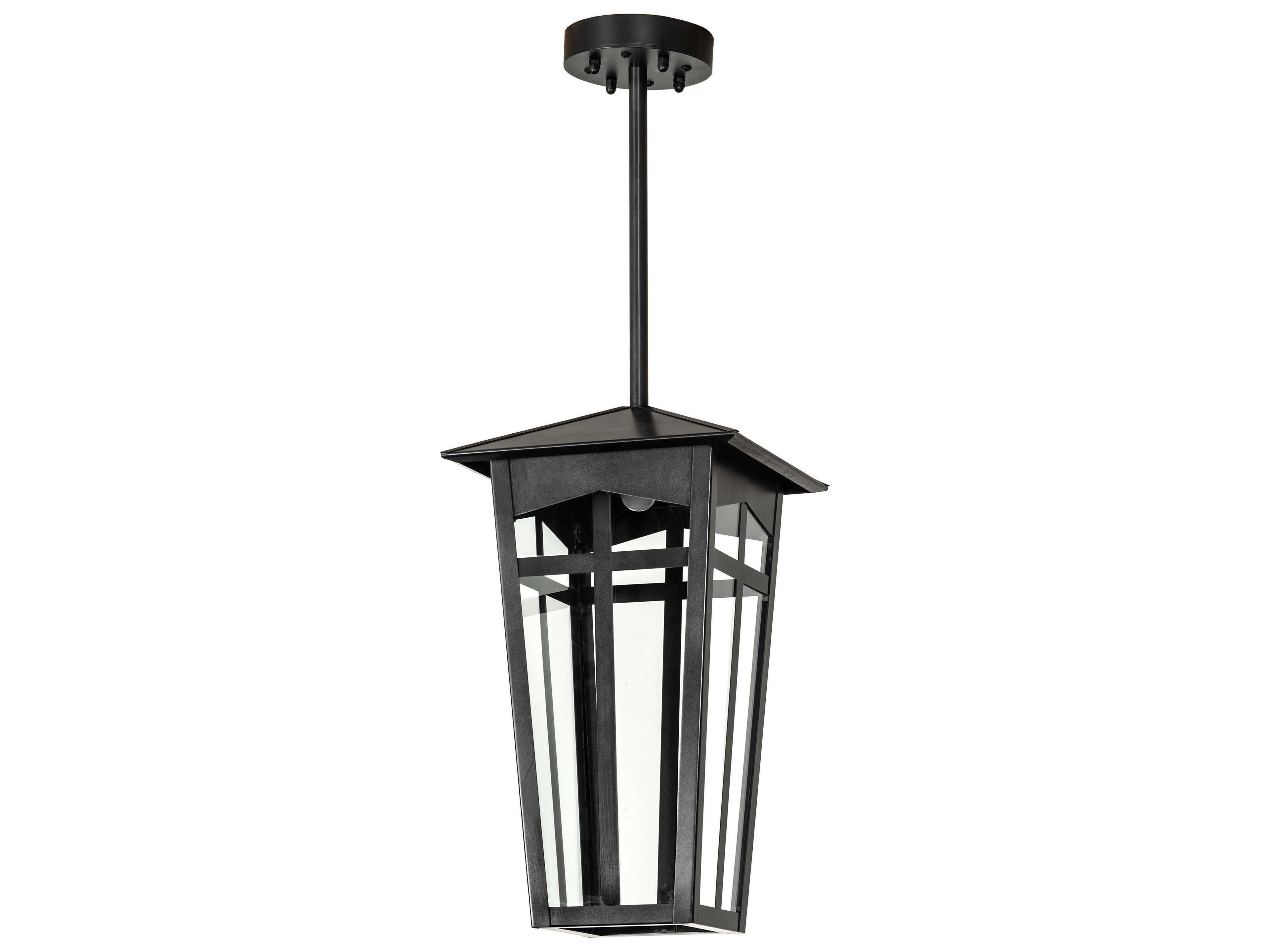 Meyda Portchester Black Patina Outdoor Hanging Light