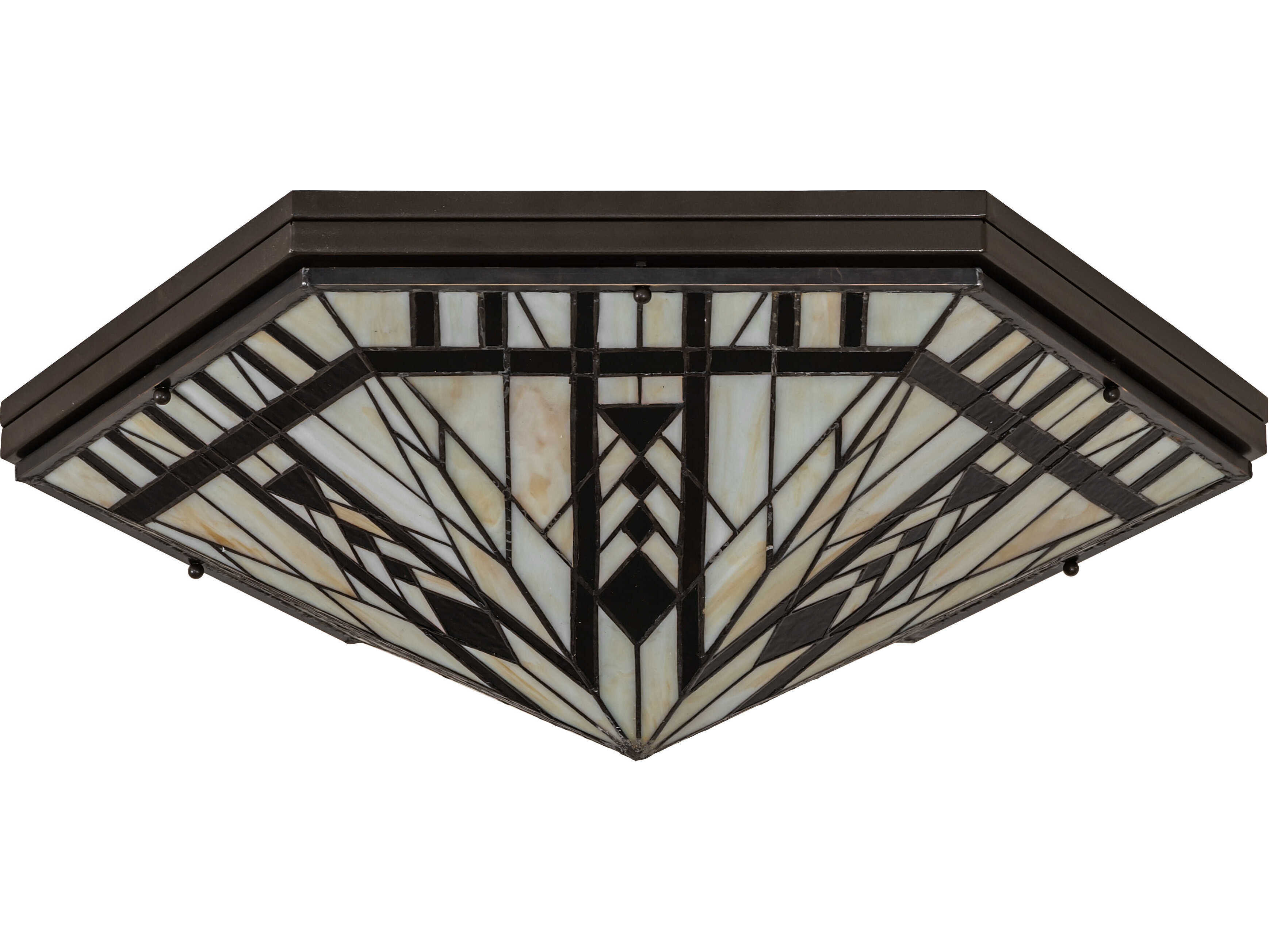 Meyda Sonoma 6-Light Bronze Flush Mount