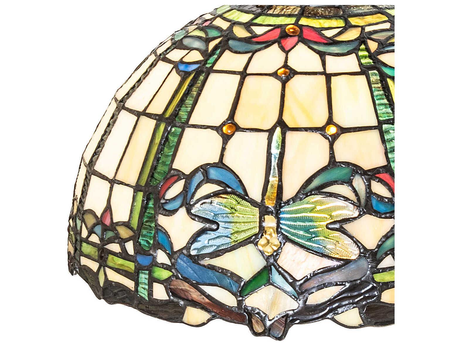 Meyda Dragonfly 1-Light Mahogany Bronze Mini Pendant