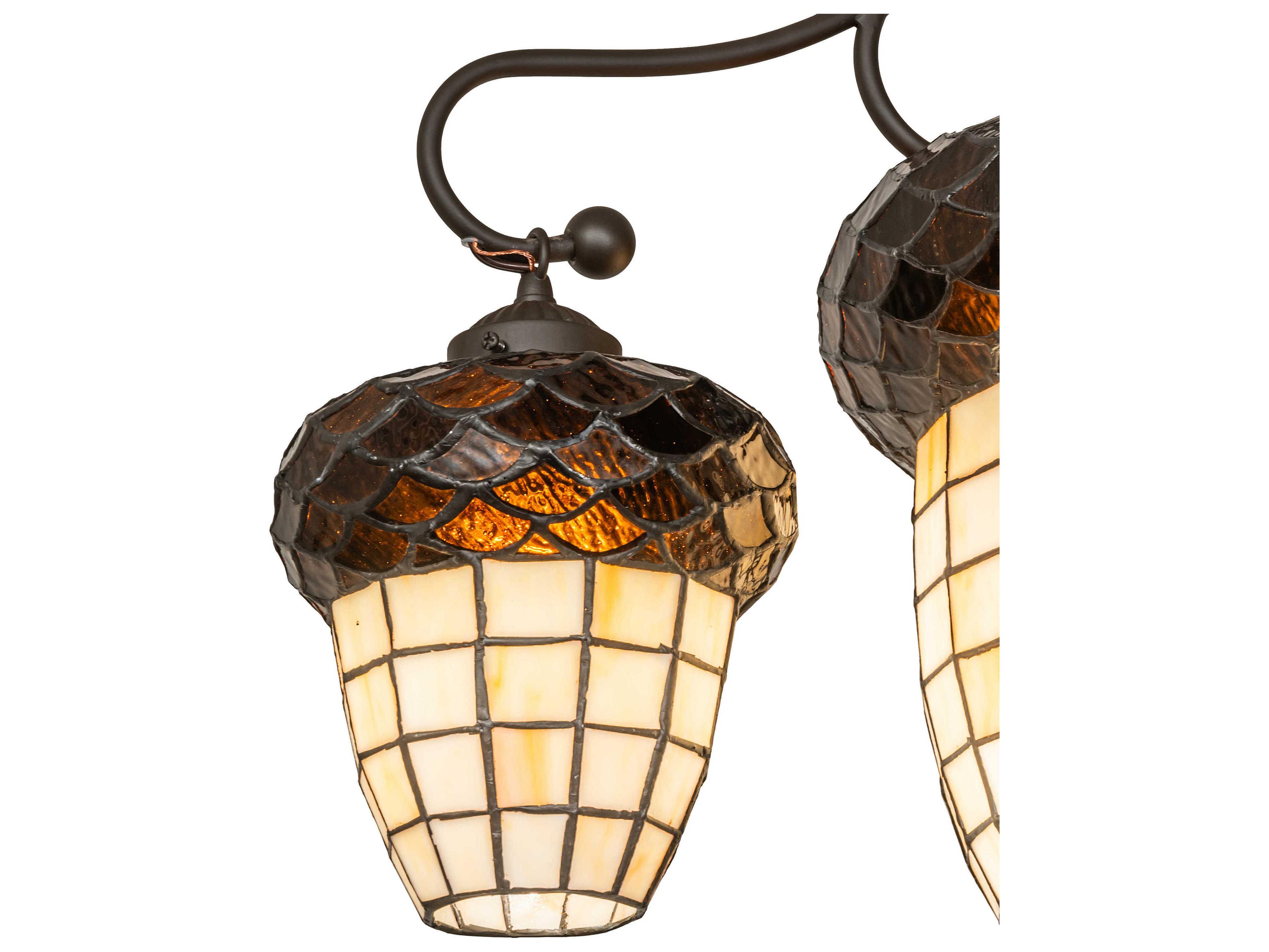 Meyda Acorn 5-Light Oil Rubbed Bronze Traditional Chandelier