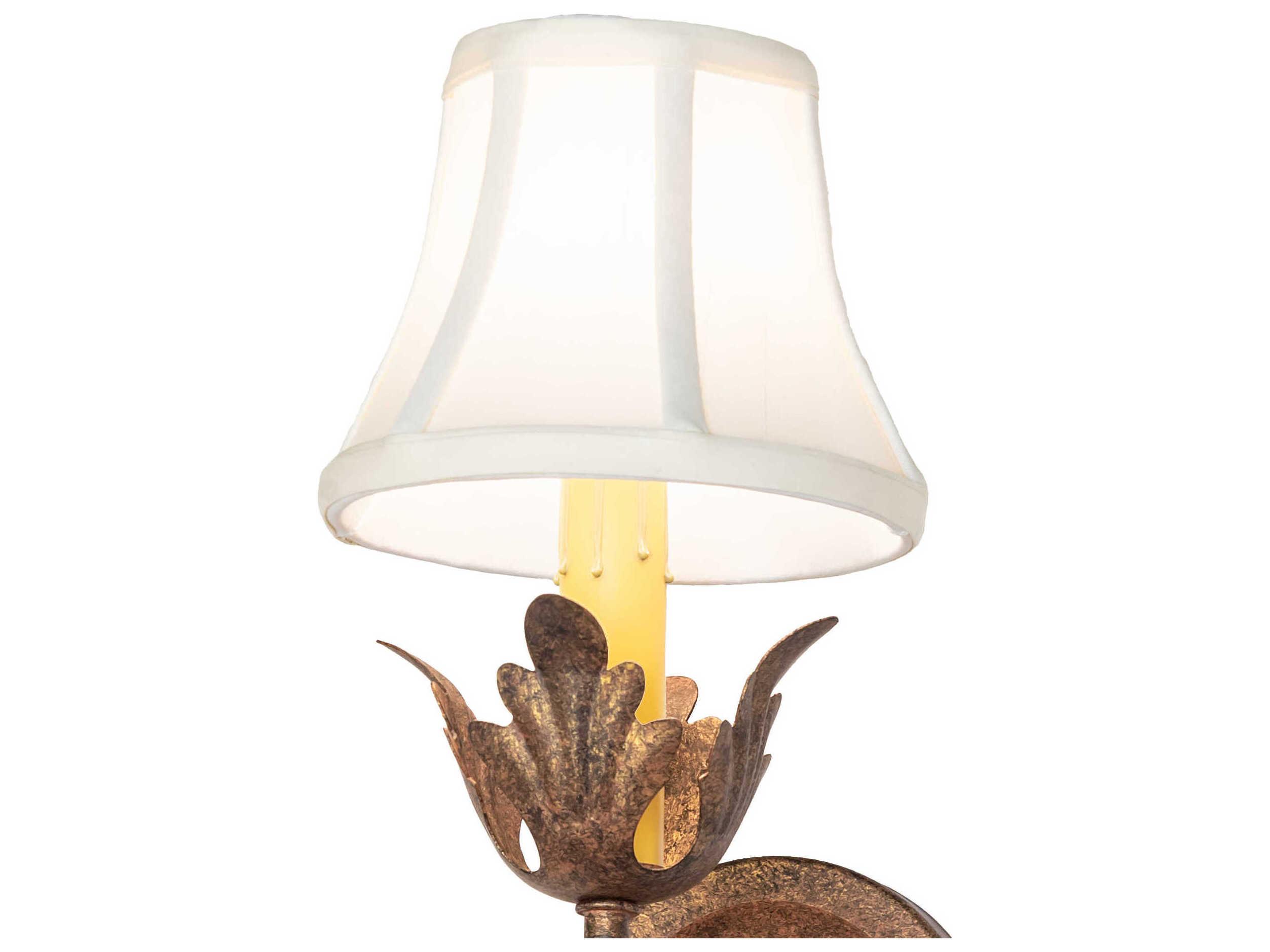 Meyda Esther 1-Light Autumn Leaf Wall Sconce