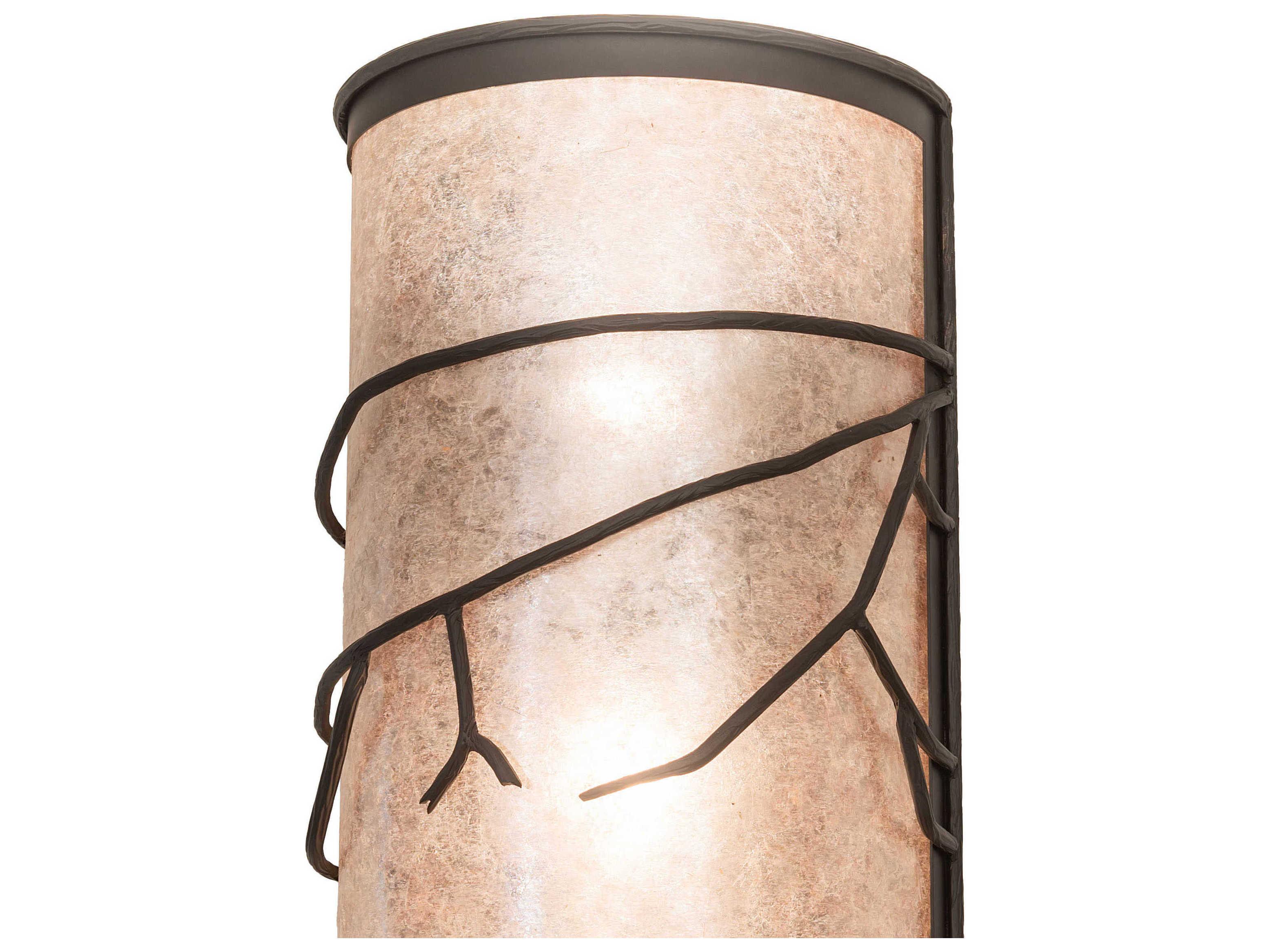 Meyda Branches 4-Light Oil Rubbed Bronze Wall Sconce