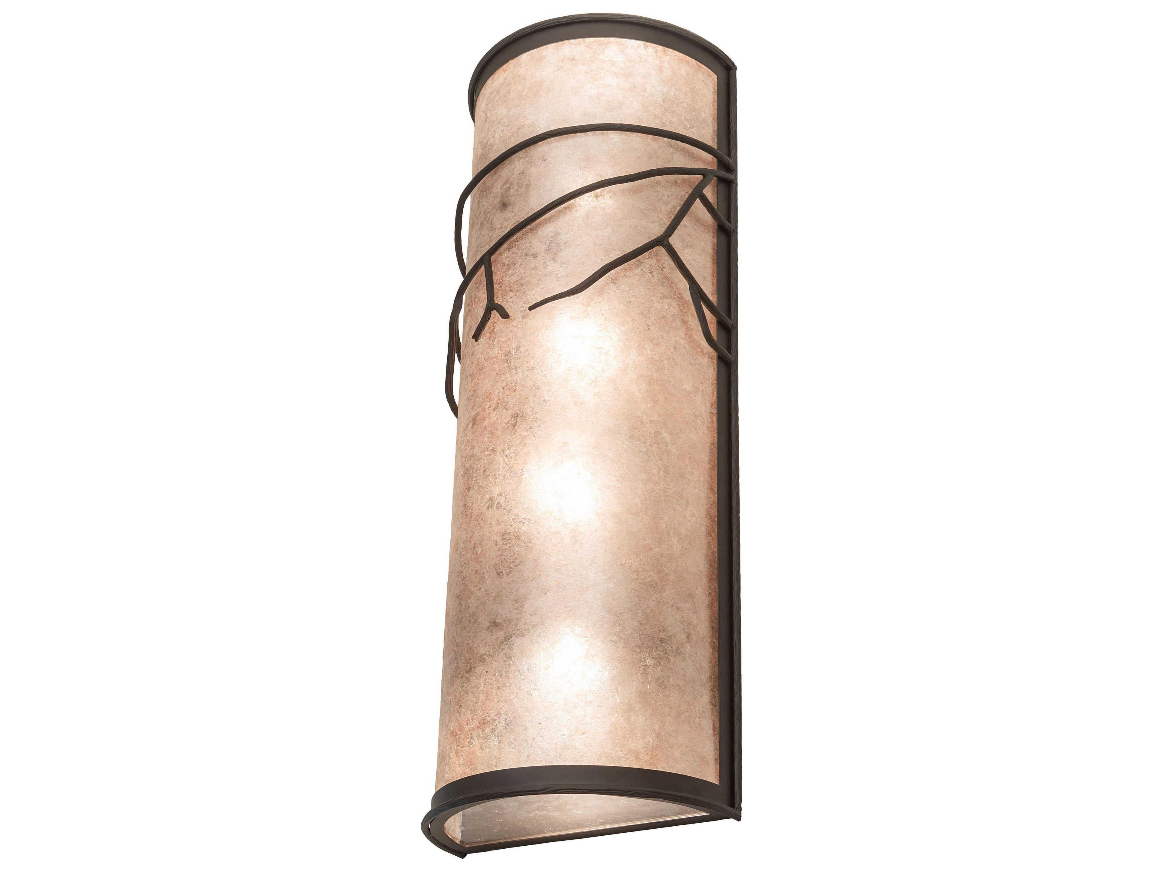 Meyda Branches 4-Light Oil Rubbed Bronze Wall Sconce