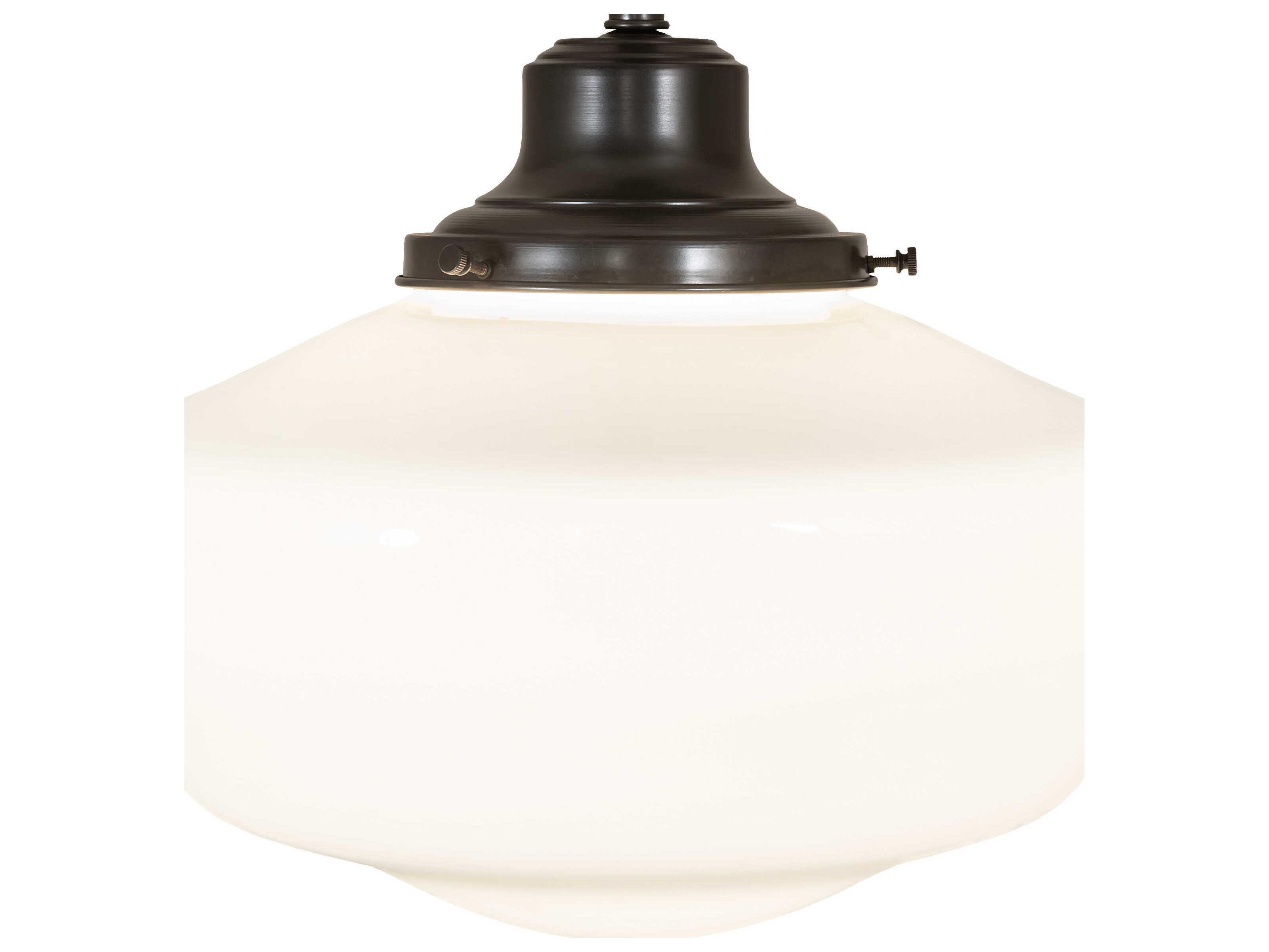 Meyda Revival 1-Light Craftsman Brown Pendant