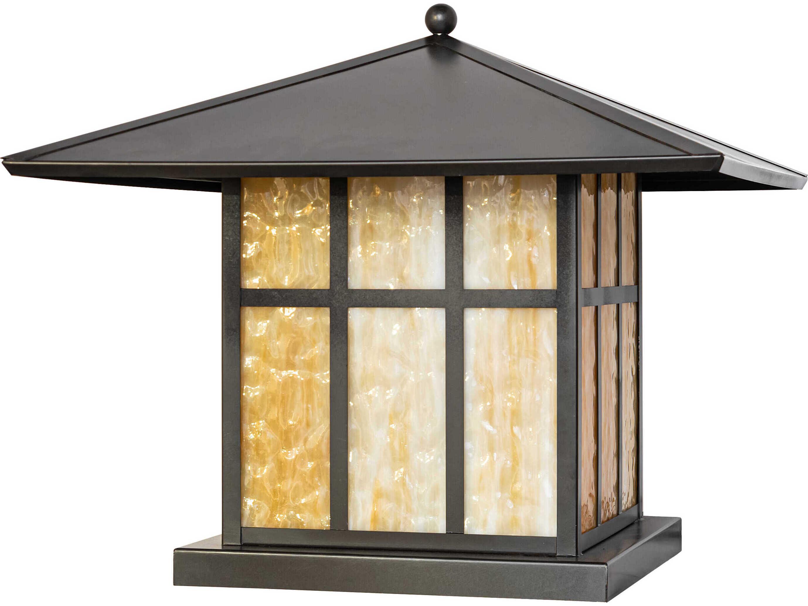 Meyda Seneca 2-Light Outdoor Post Light