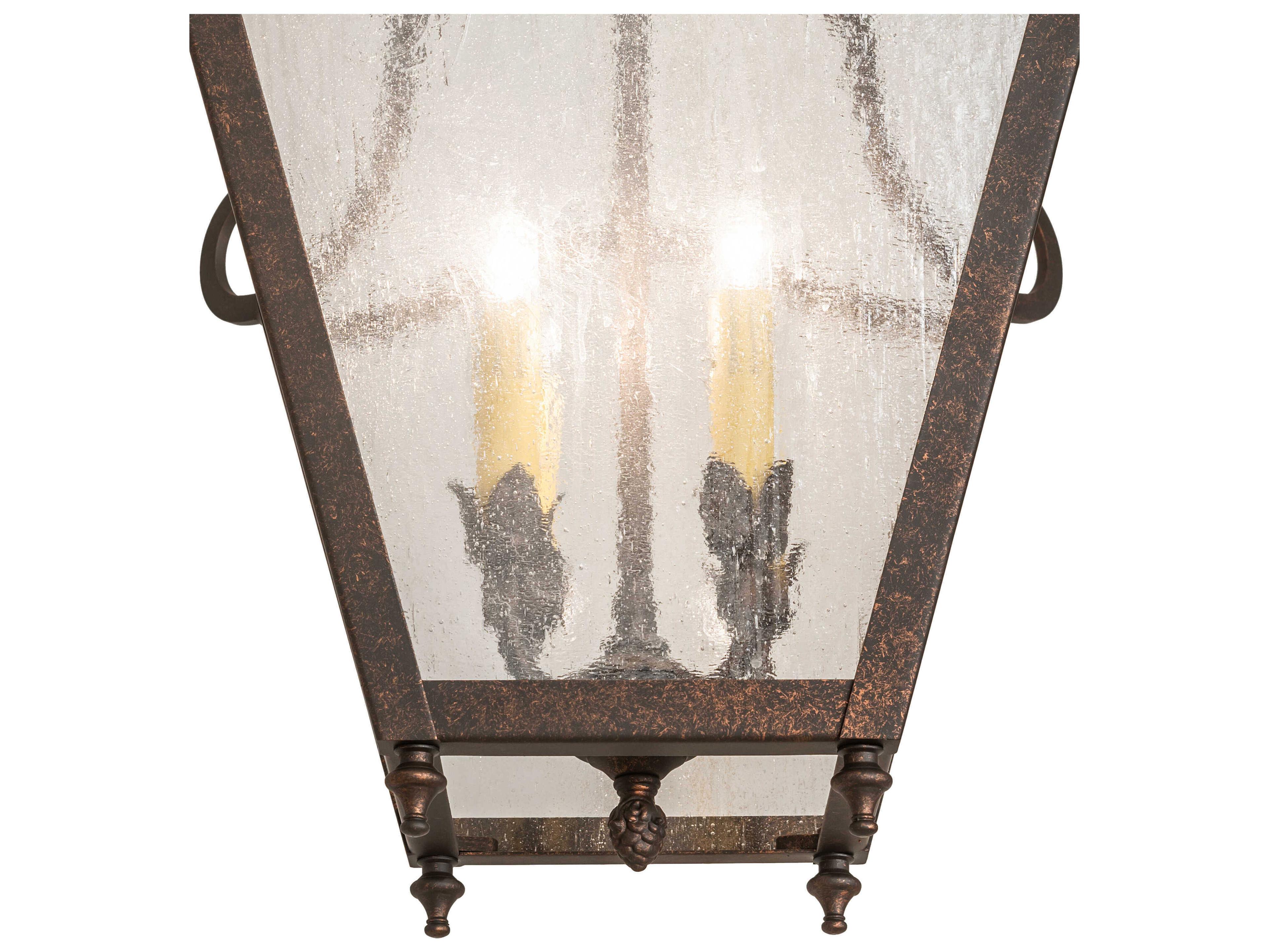 Meyda Terena 4-Light Gilded Tobacco Pendant