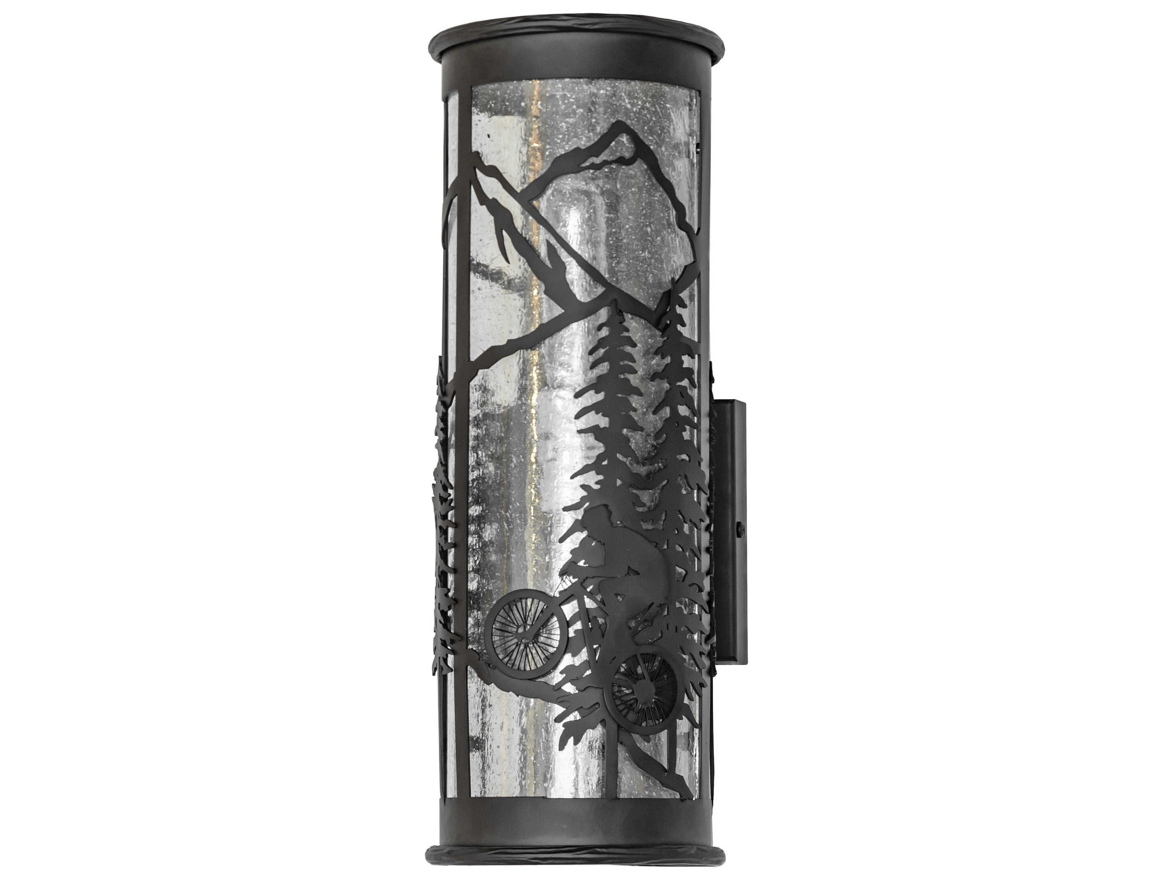 Meyda Tall Pines 2-Light Oil Rubbed Bronze Wall Sconce