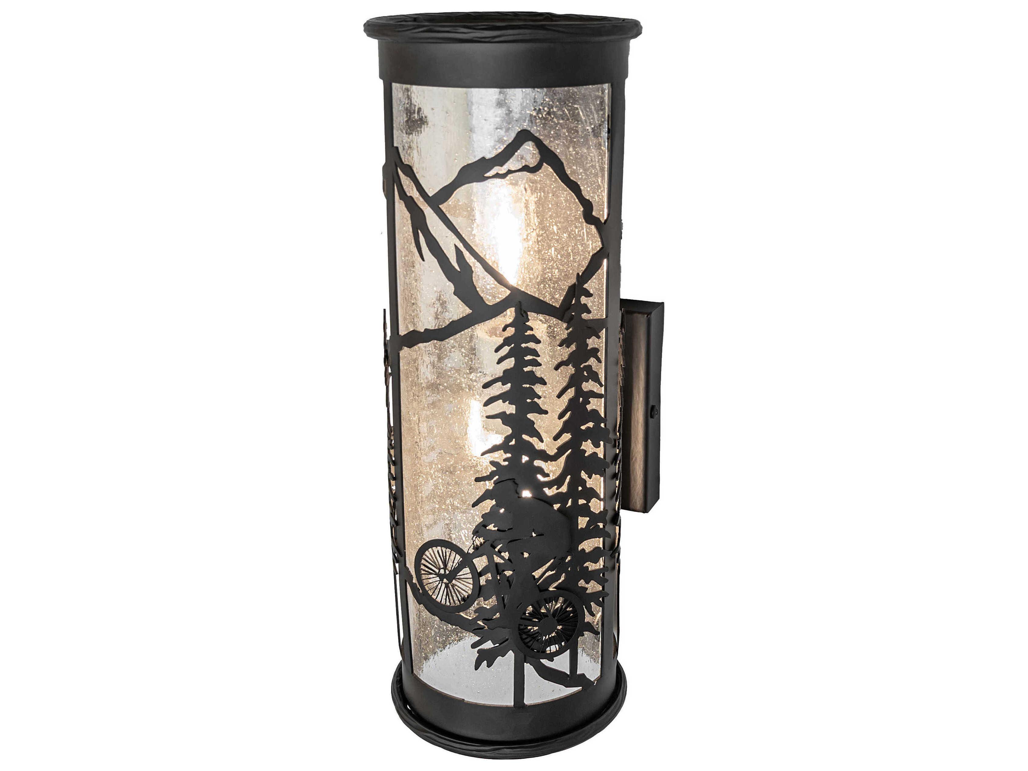 Meyda Tall Pines 2-Light Oil Rubbed Bronze Wall Sconce