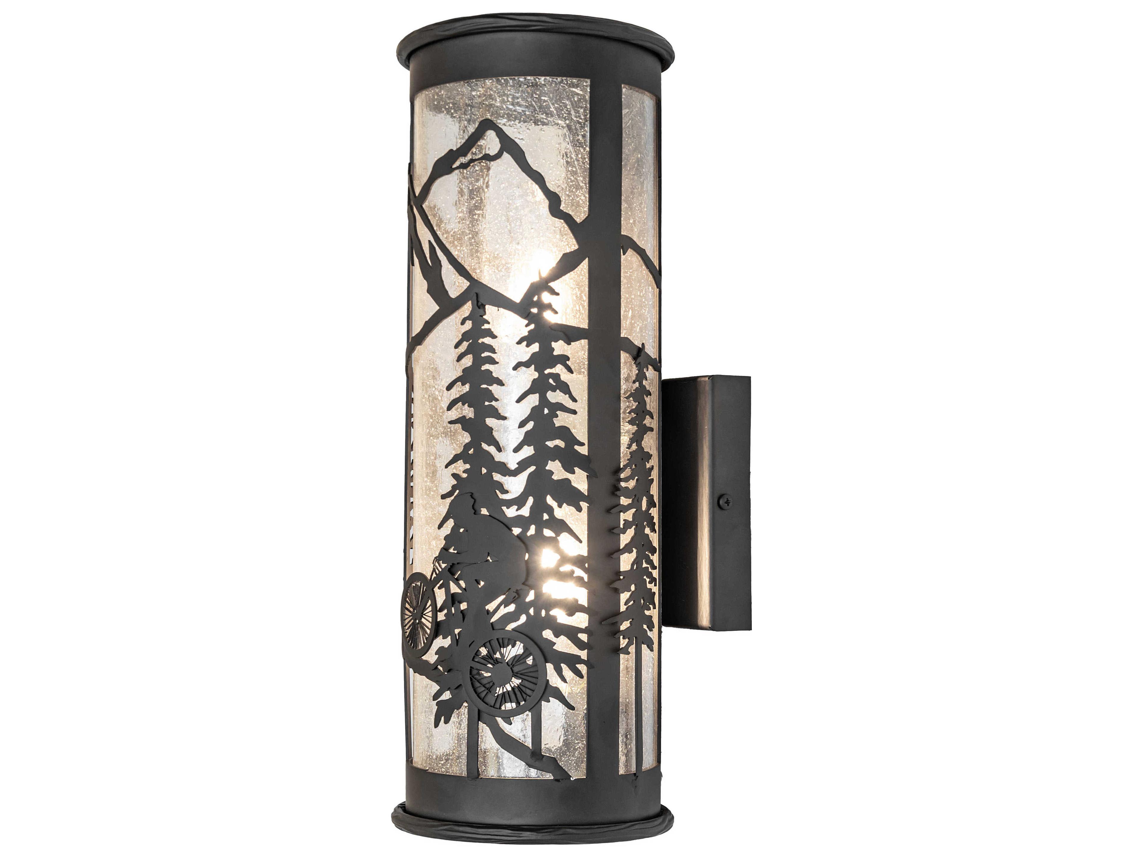 Meyda Tall Pines 2-Light Oil Rubbed Bronze Wall Sconce