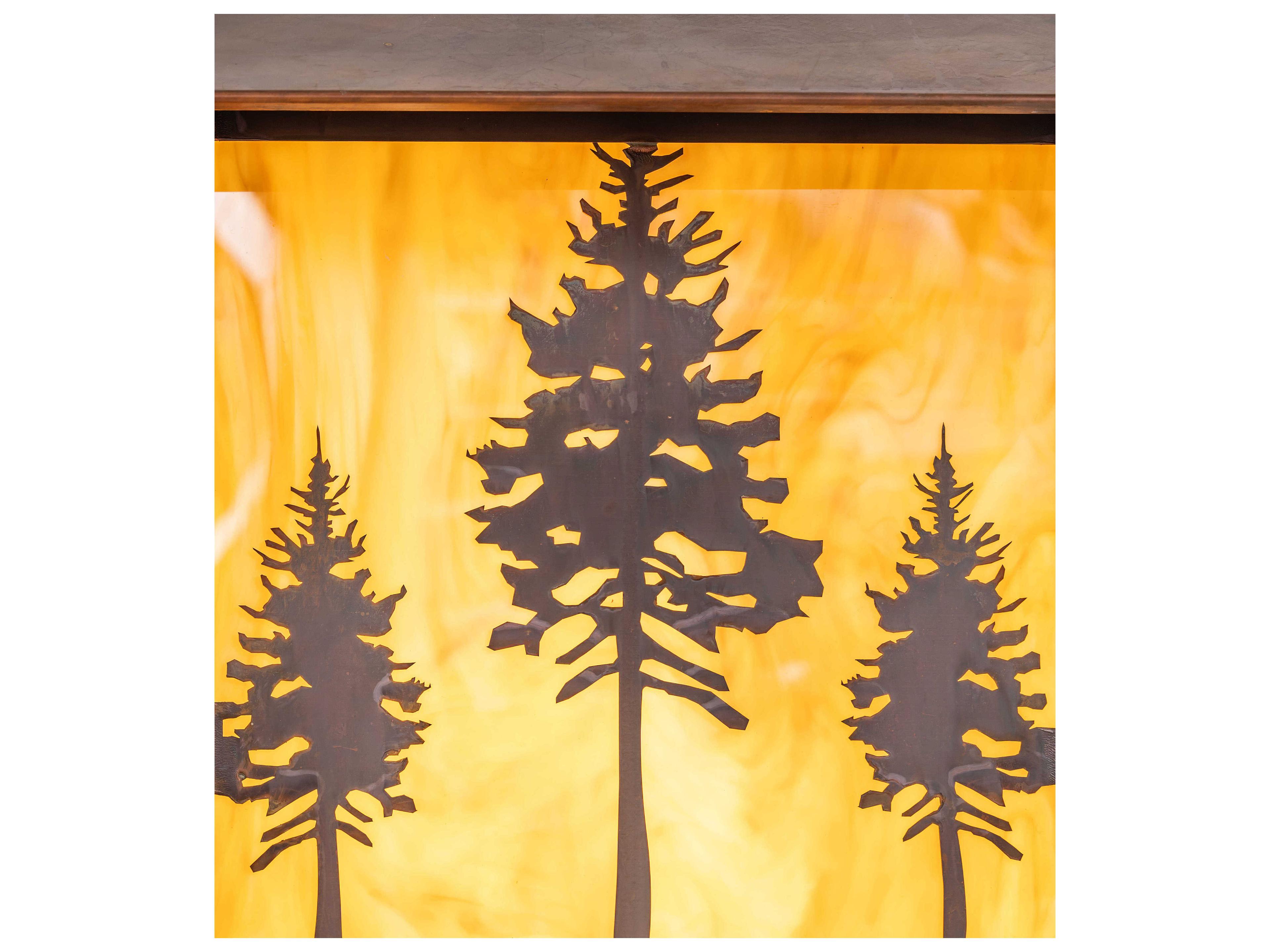 Meyda Great Pines 1-Light Outdoor Post Light