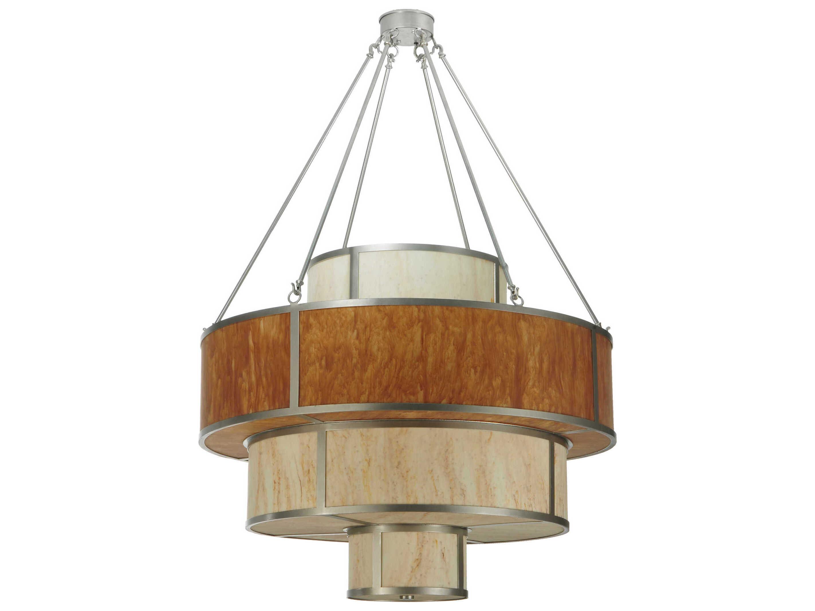 Meyda Jayne 12-Light Nickel Pendant
