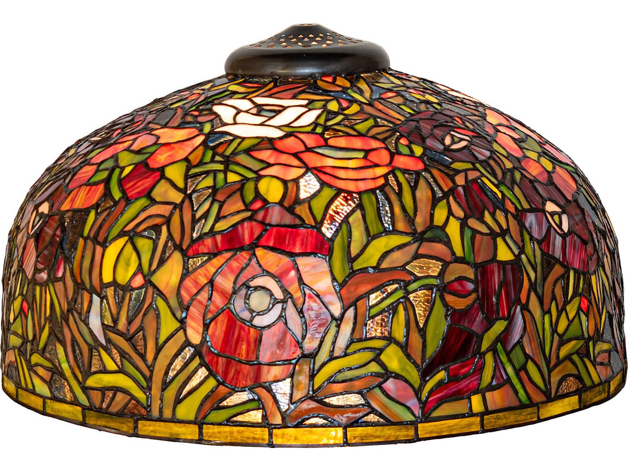 Meyda Poppy Stained Glass Shade