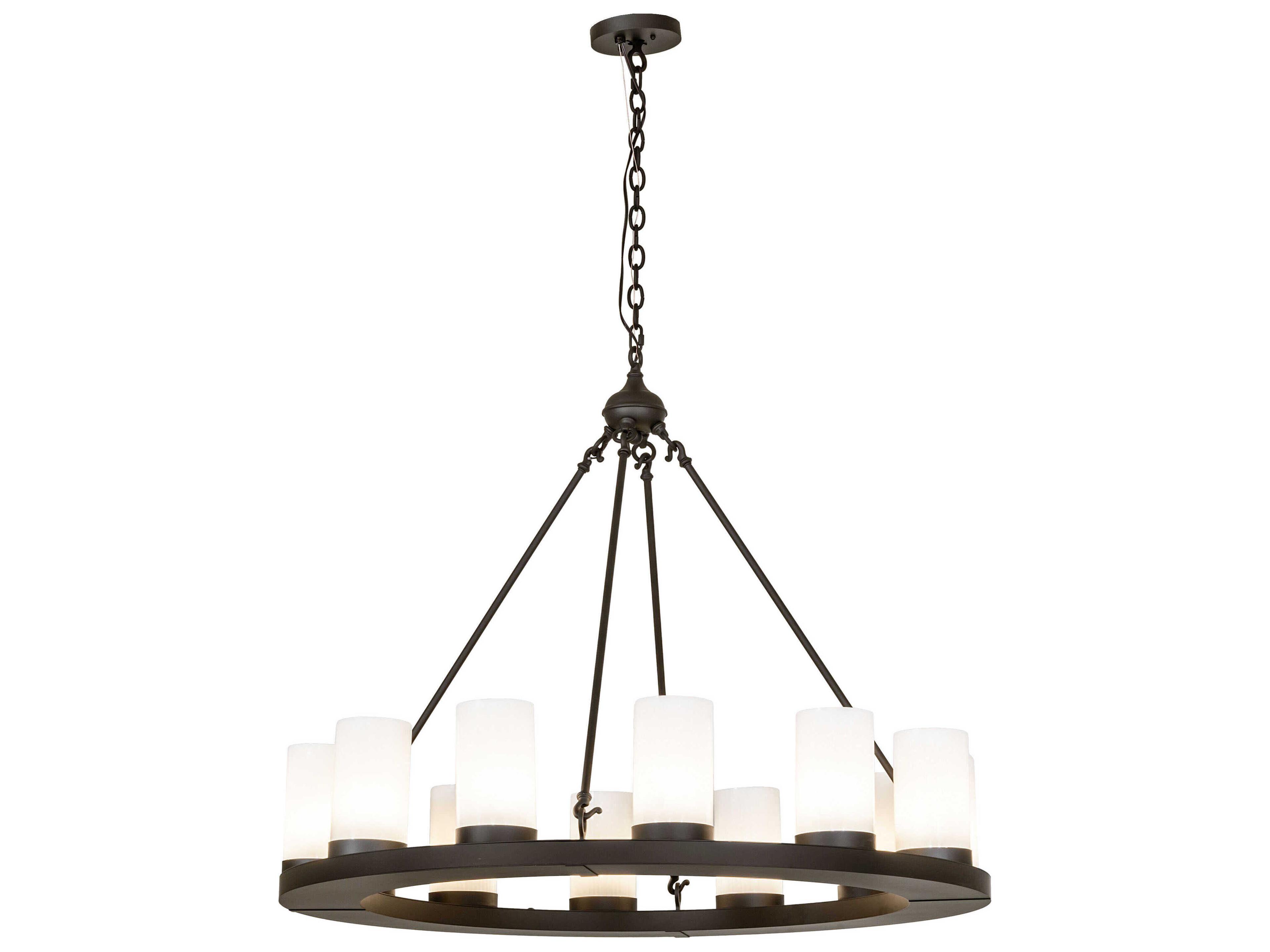 Meyda Loxley 12-Light Oil Rubbed Bronze Chandelier