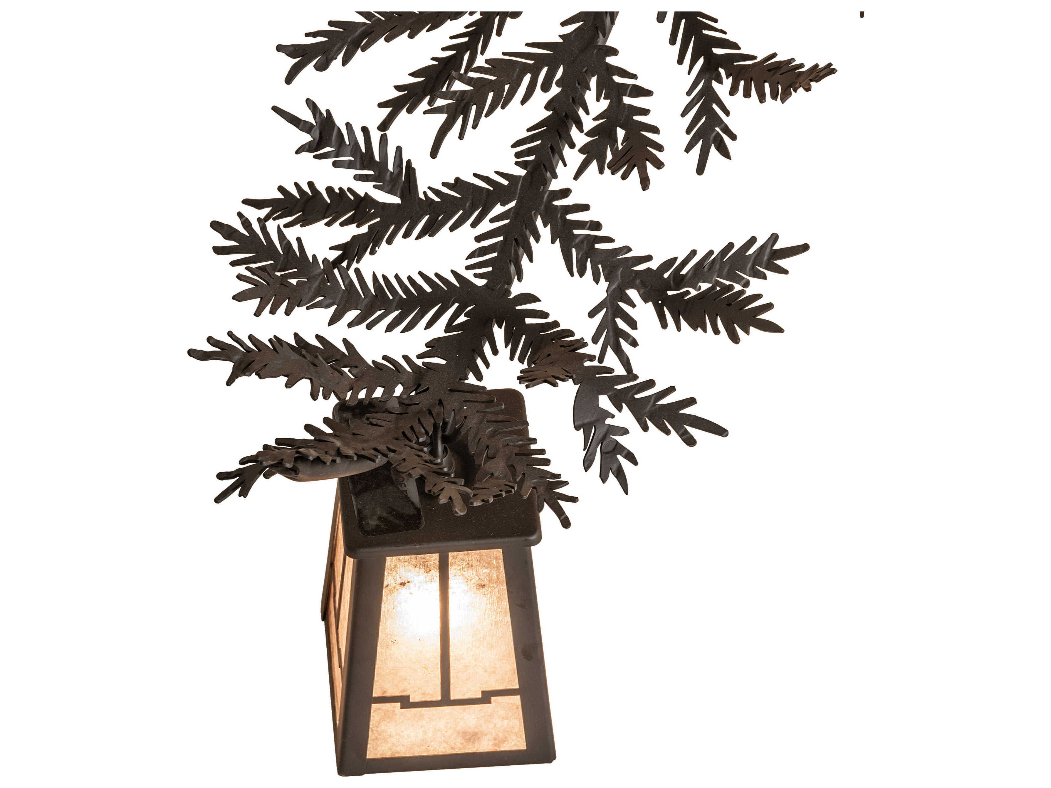 Meyda Pine Branch 12-Light Oil Rubbed Bronze Chandelier