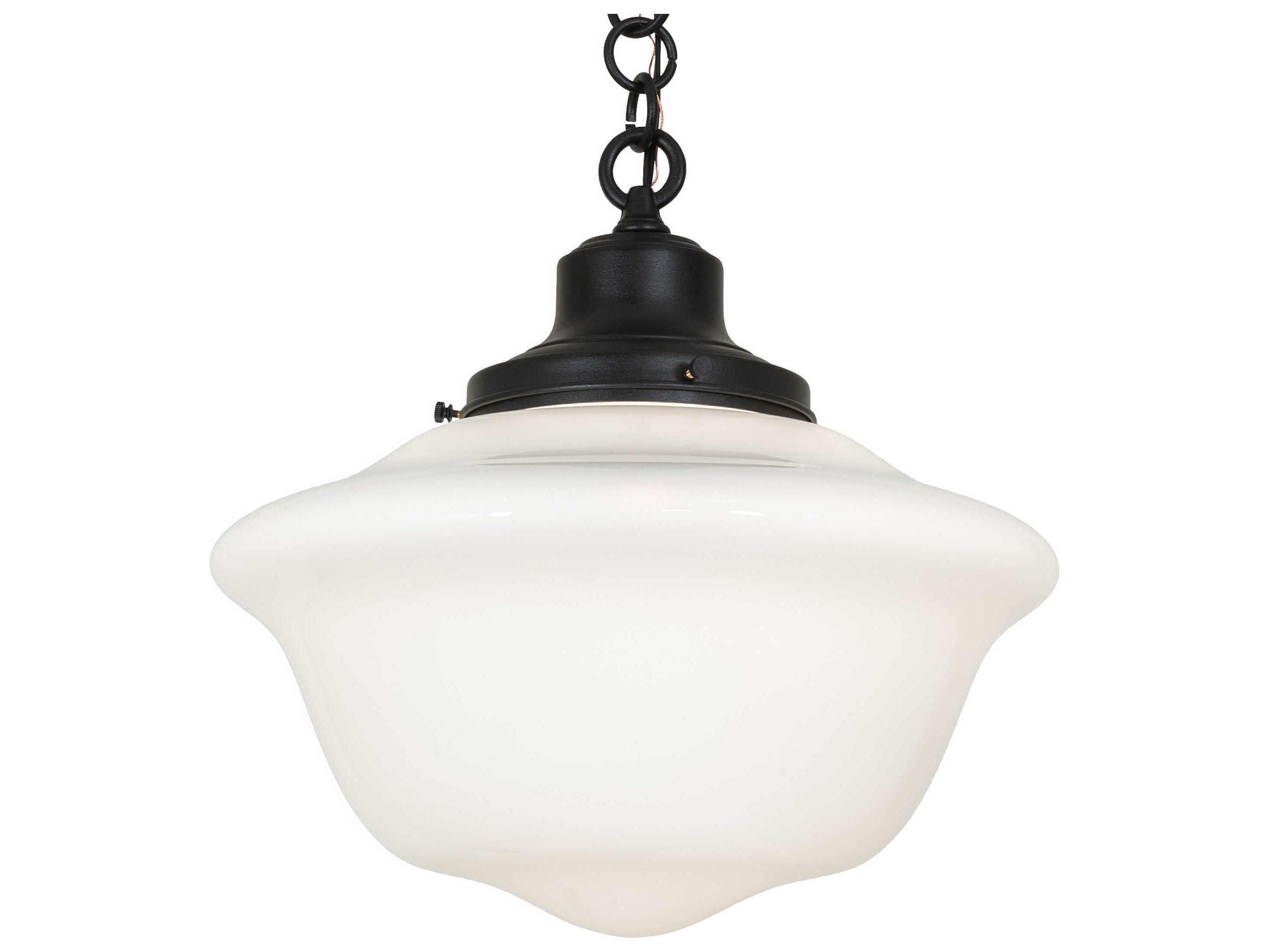 Meyda Revival 1-Light Craftsman Brown Pendant