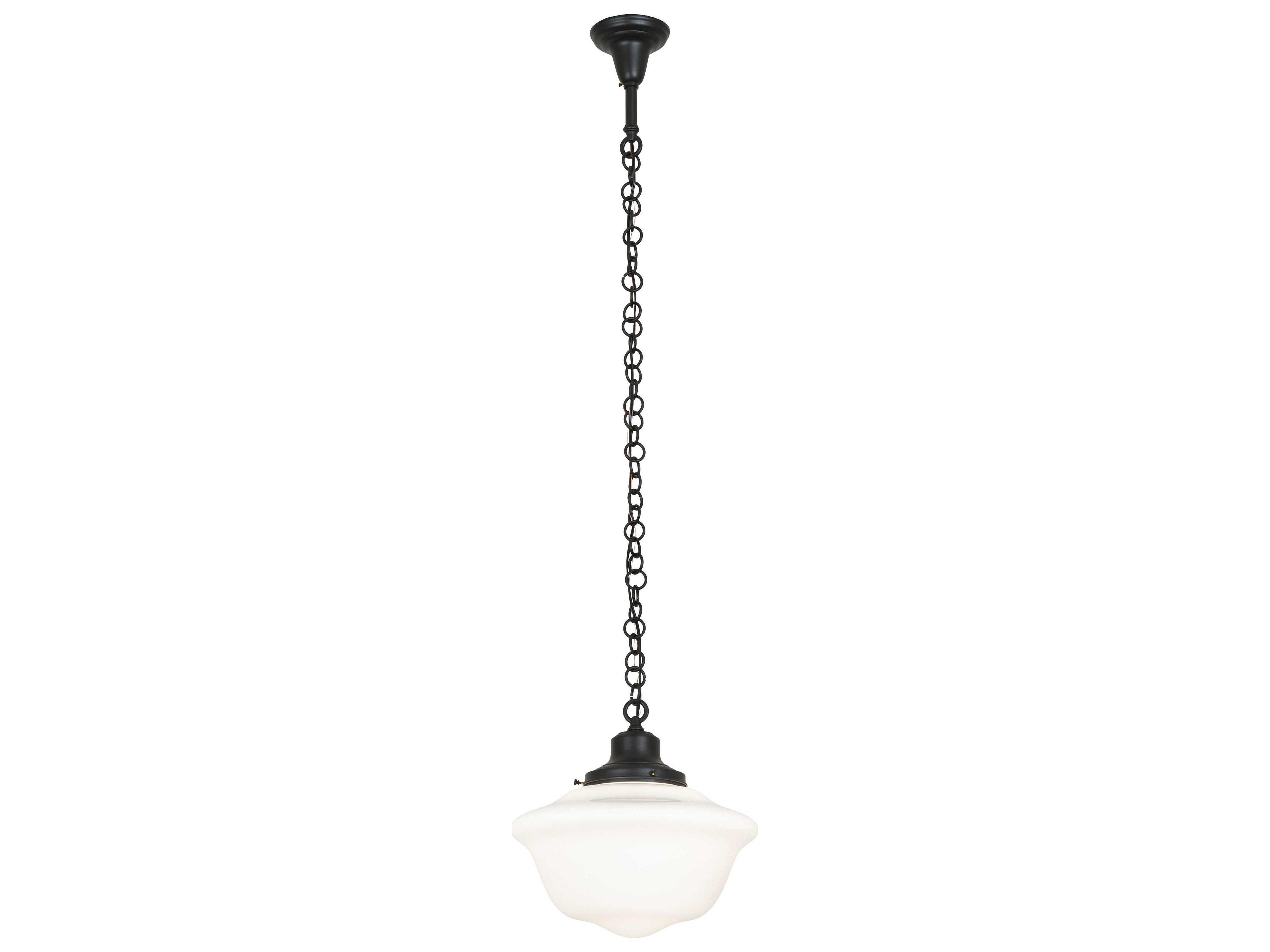 Meyda Revival 1-Light Craftsman Brown Pendant