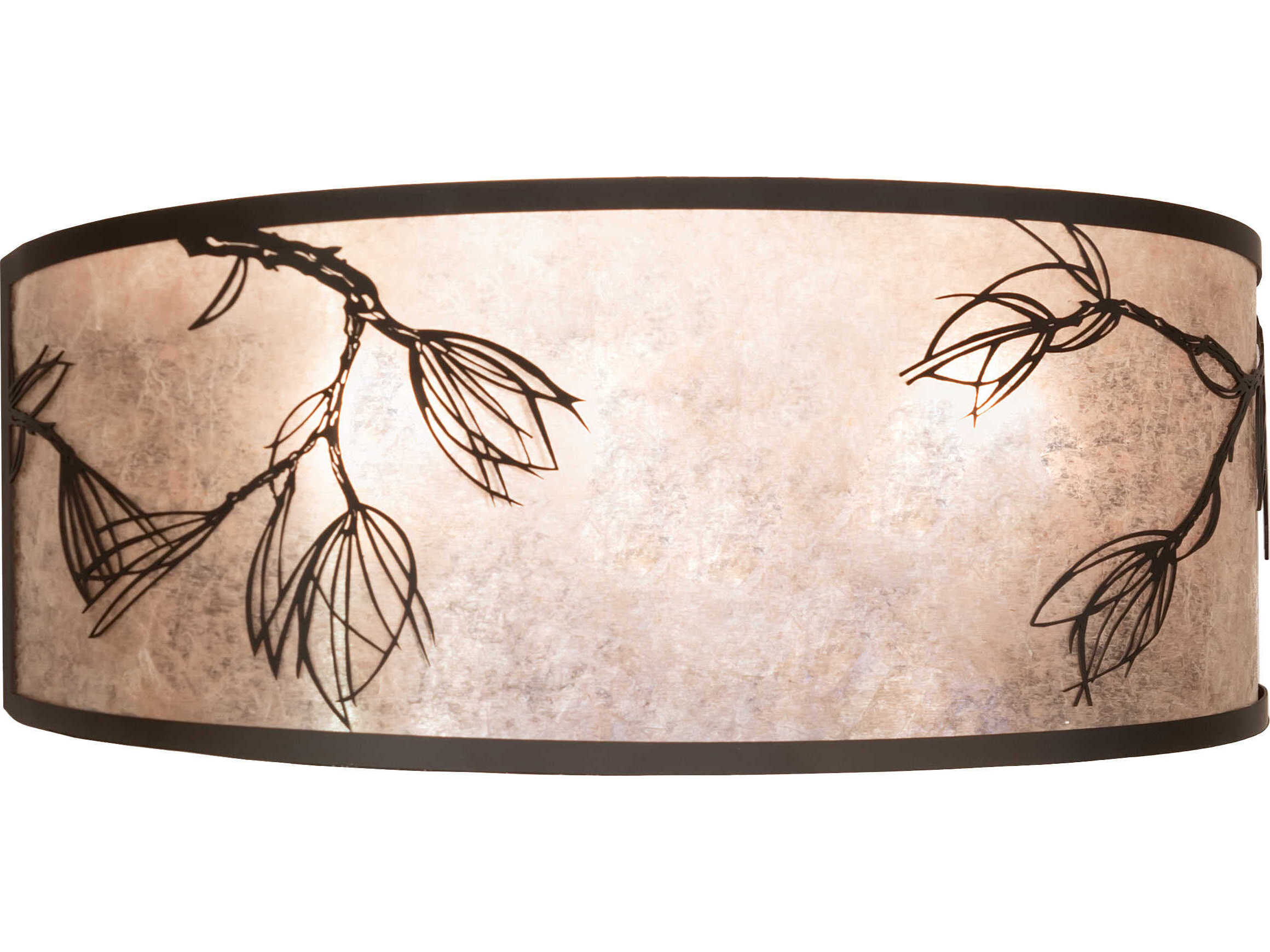 Meyda Lone Pine 3-Light Oil Rubbed Bronze Vanity Light