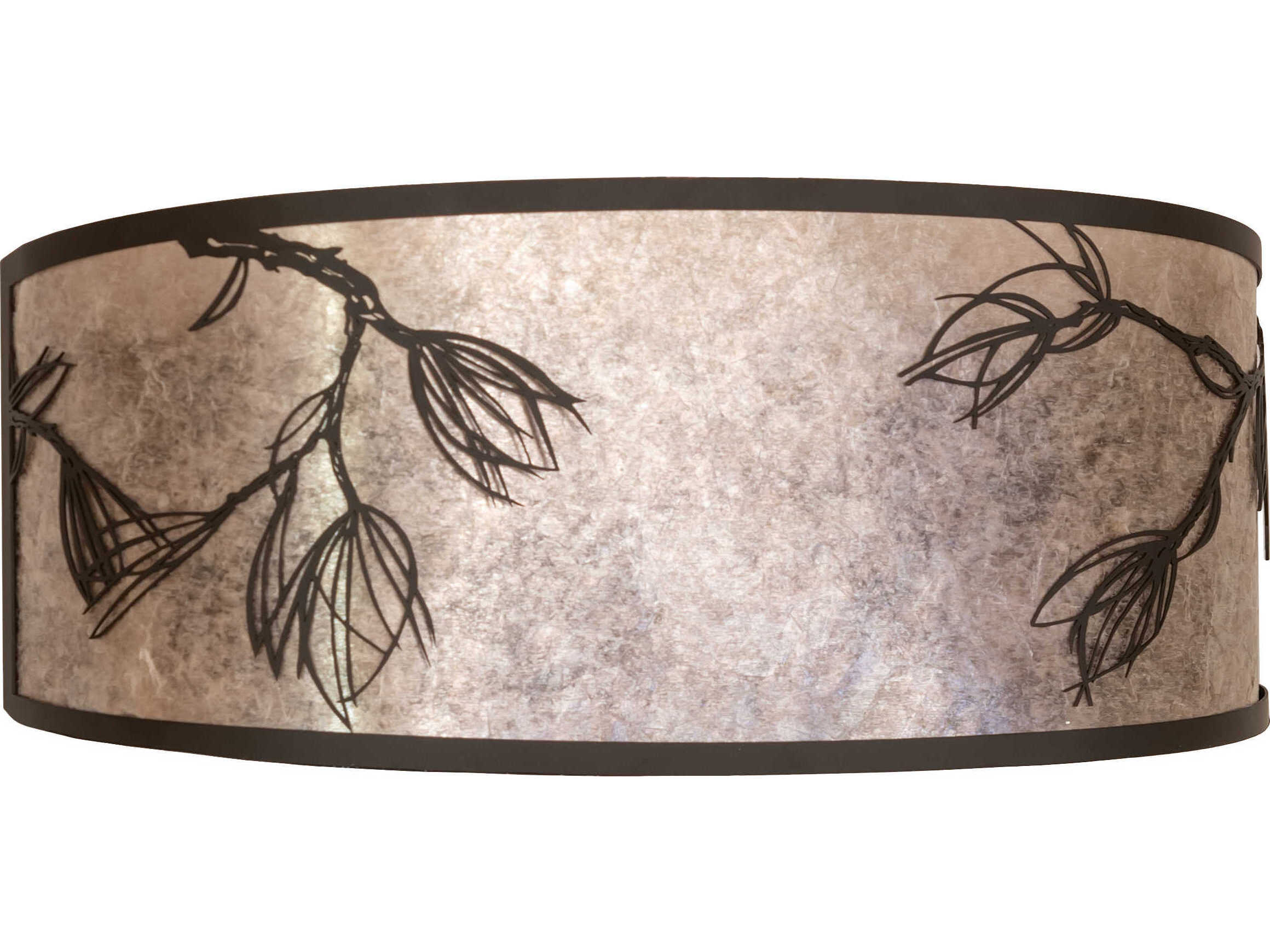 Meyda Lone Pine 3-Light Oil Rubbed Bronze Vanity Light