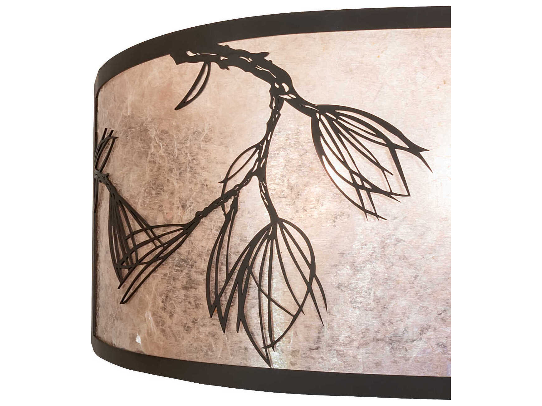 Meyda Lone Pine 3-Light Oil Rubbed Bronze Vanity Light