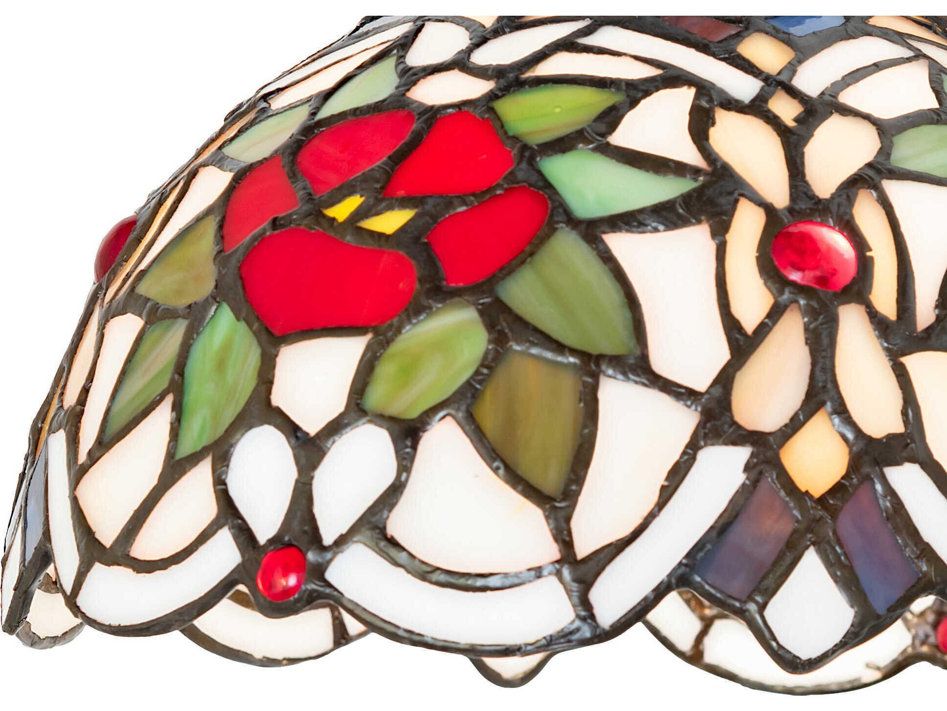 Meyda Renaissance Rose 1-Light Mahogany Bronze Wall Sconce