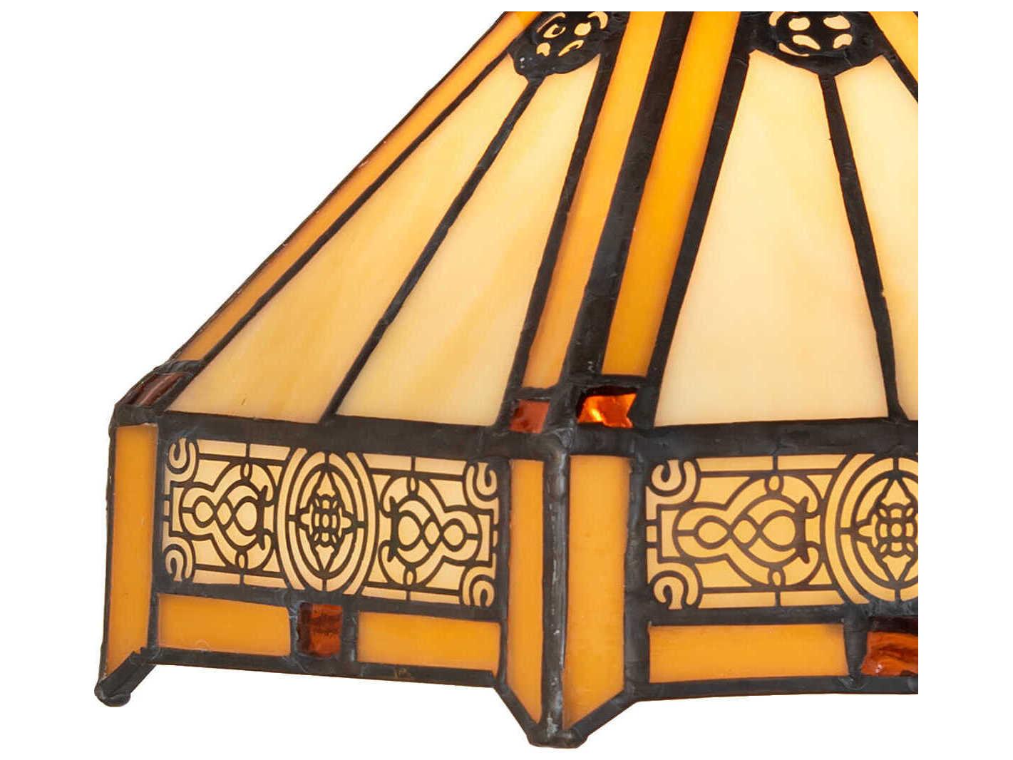 Meyda Peaches 1-Light Bronze Traditional Wall Sconce