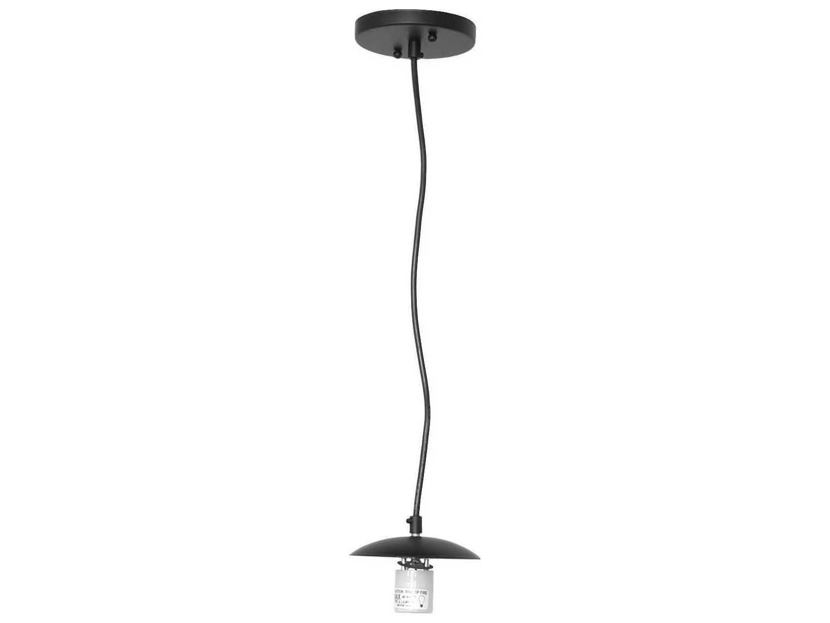 Meyda Bola 1-Light Solar Black Globe Mini Pendant