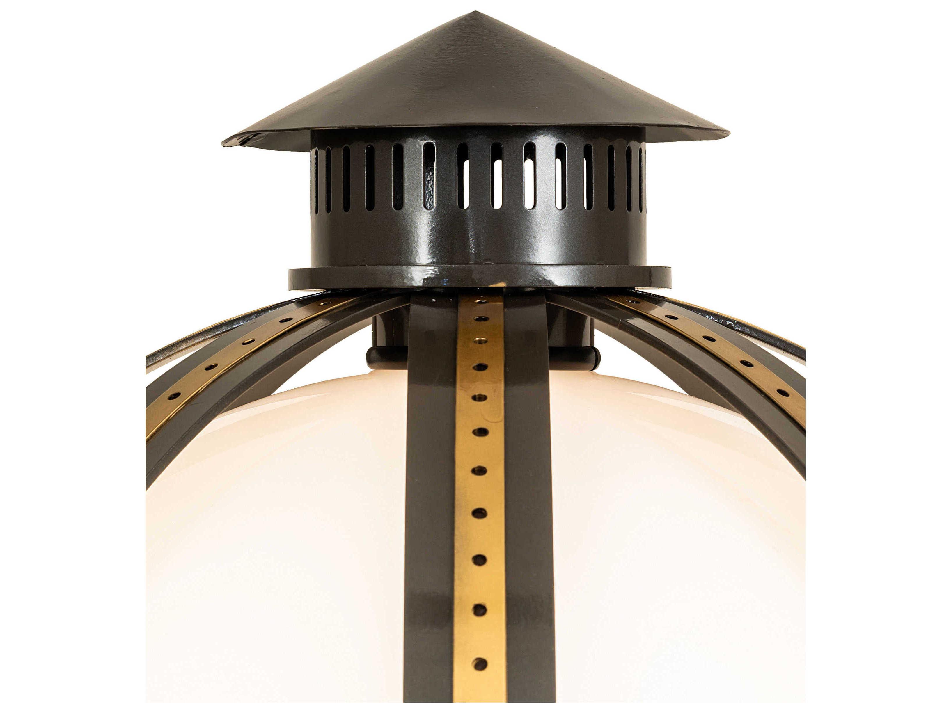 Meyda Orbital 1-Light Outdoor Post Light