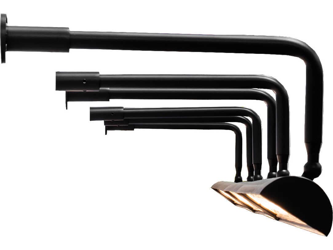 Meyda Kromme Statuario Idalight Black Wall Sconce
