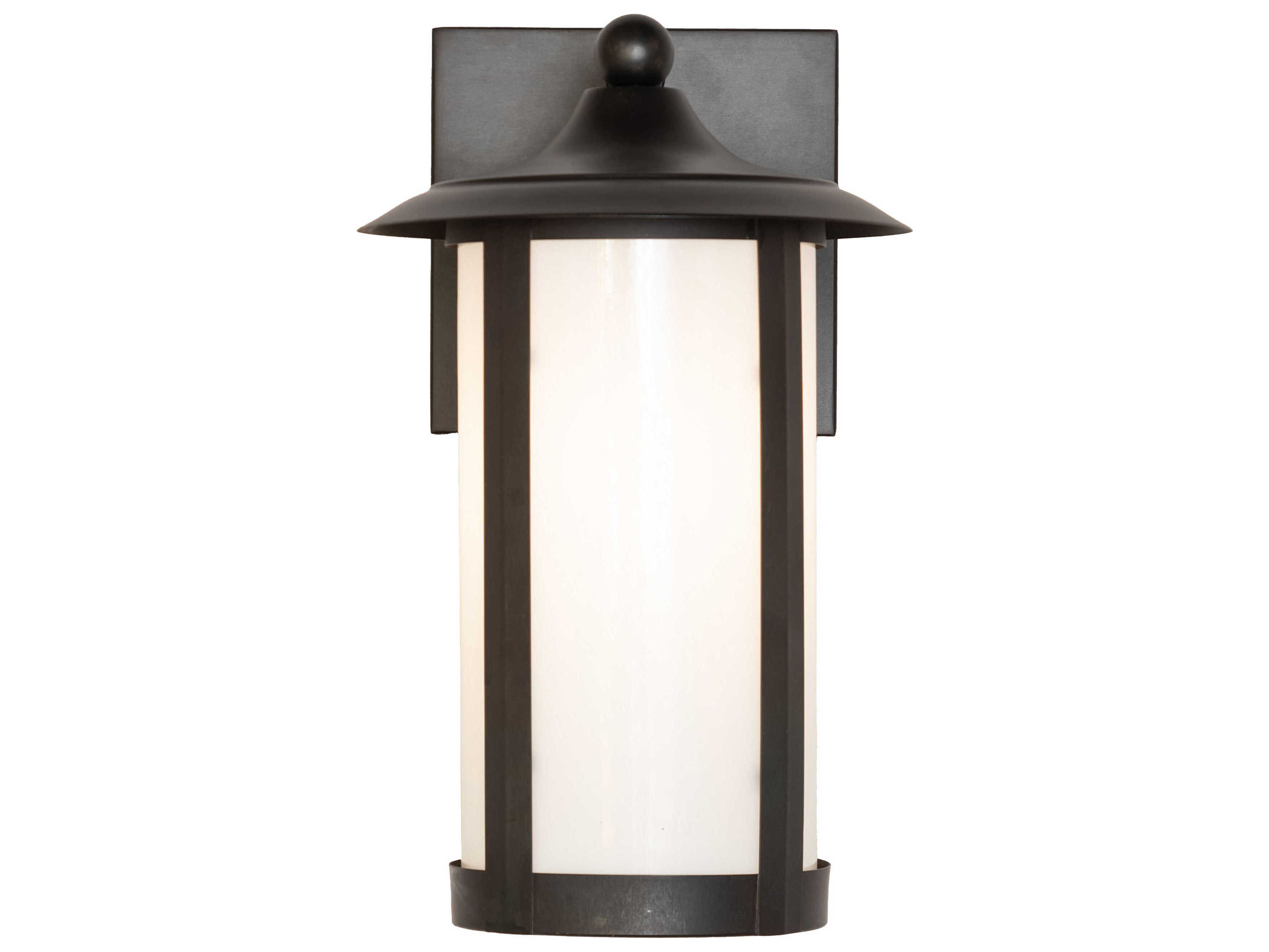 Meyda Fulton 1-Light Black Patina Outdoor Wall Light