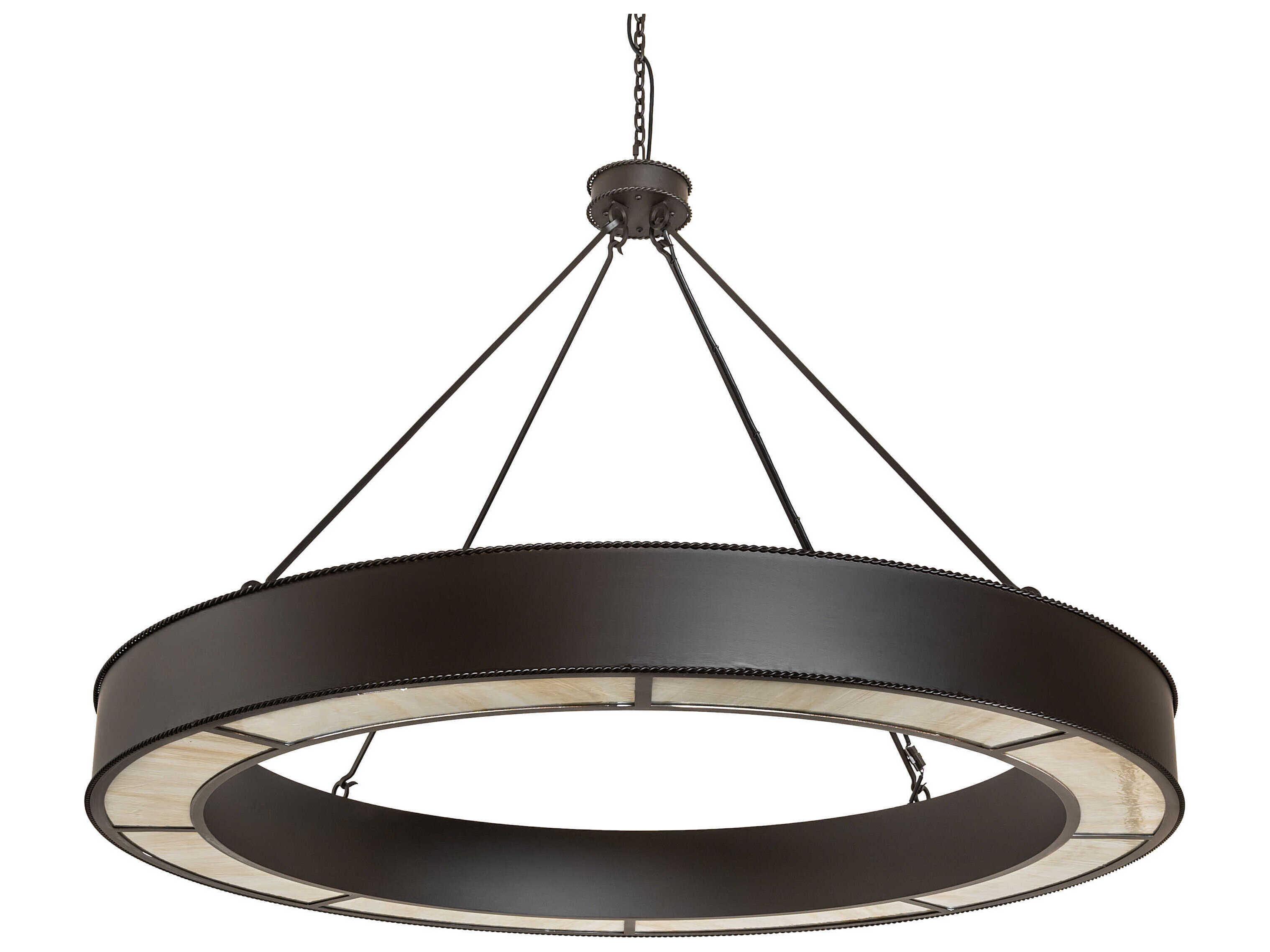 Meyda Loxley Escabroso Oil Rubbed Bronze Chandelier