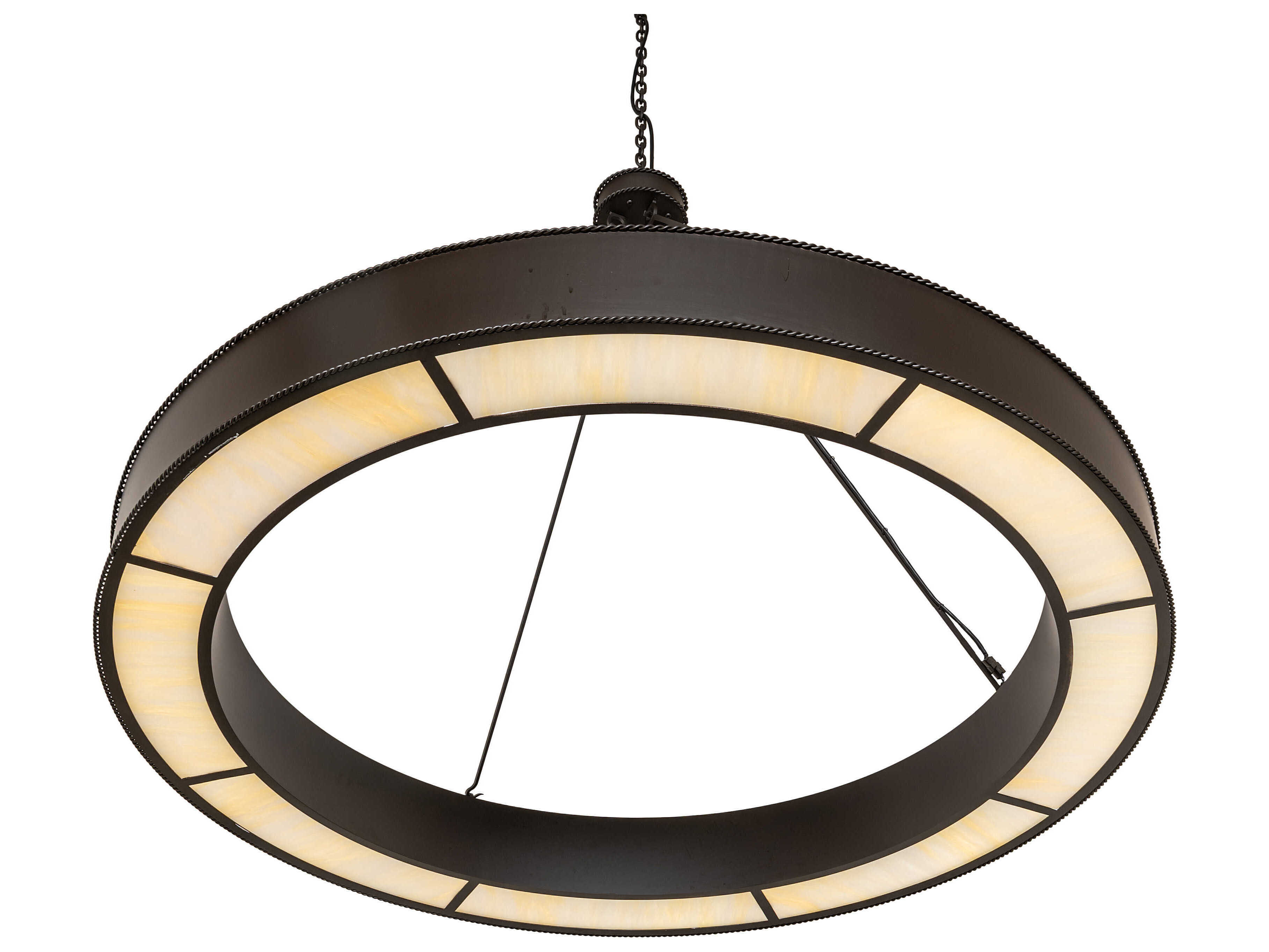 Meyda Loxley Escabroso Oil Rubbed Bronze Chandelier