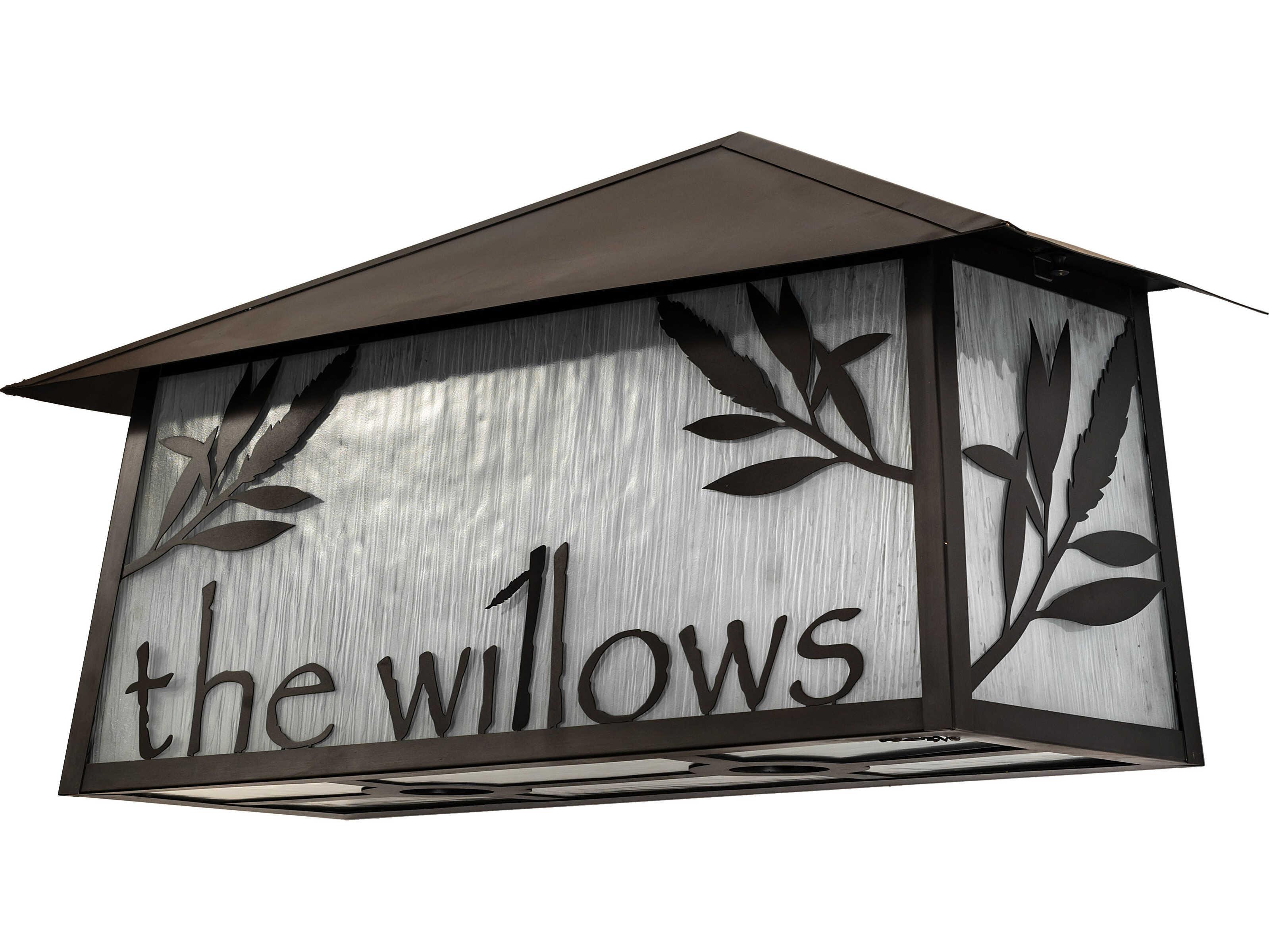 Meyda Personalized 4-Light Outdoor Wall Light