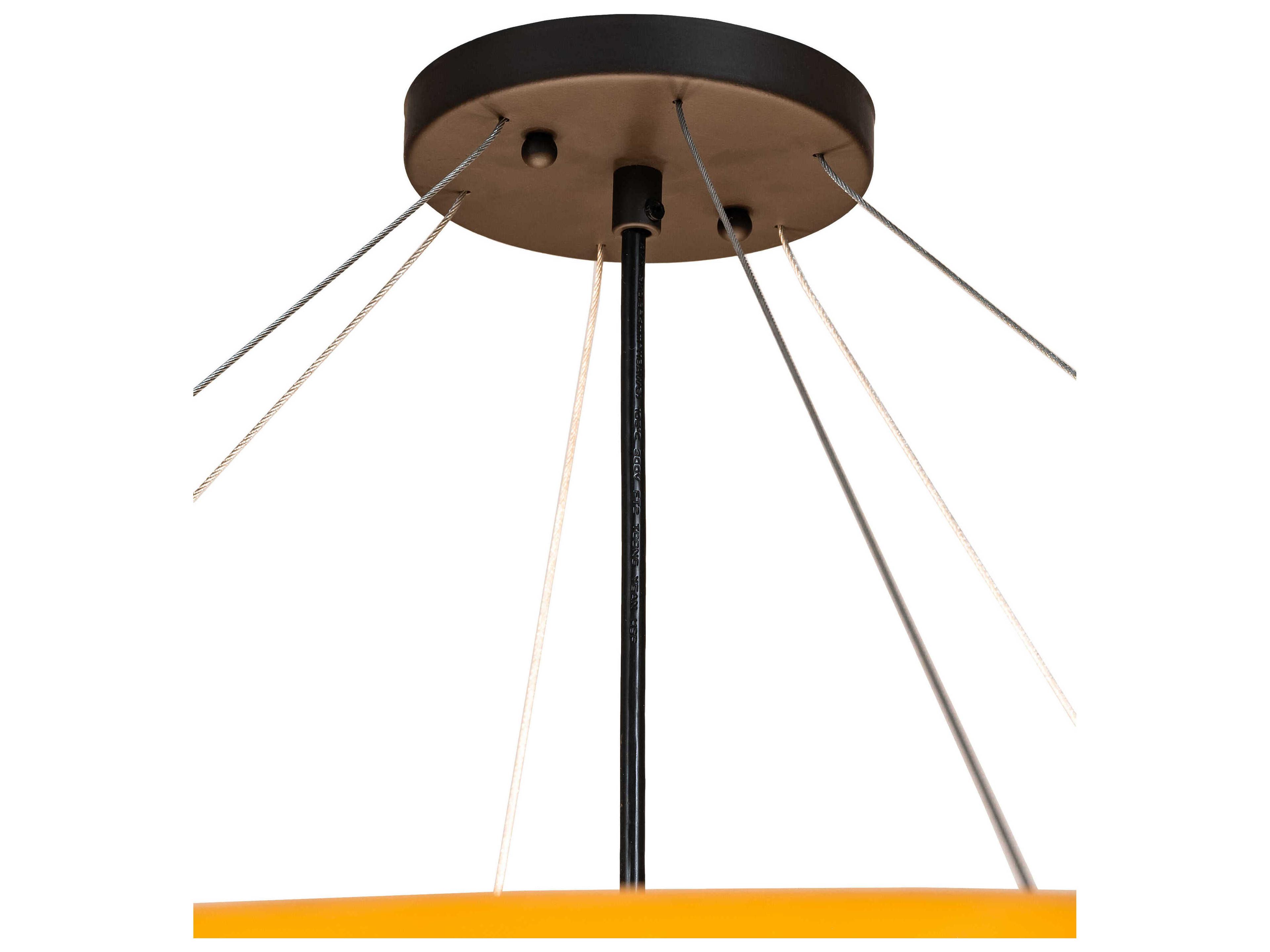 Meyda Cypola 6-Light Oil Rubbed Bronze Bowl Semi Flush Mount