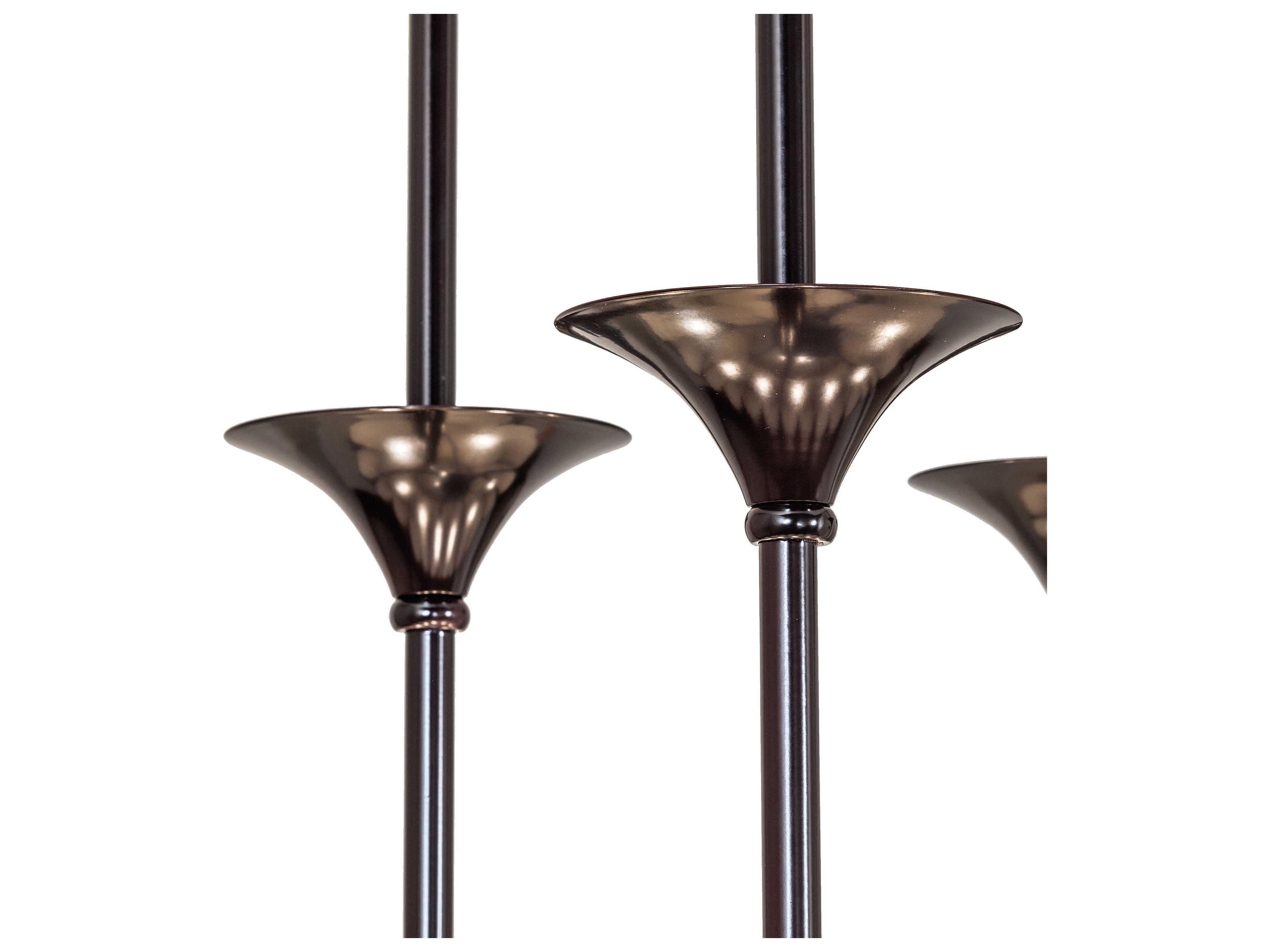 Meyda Alastair 12-Light Dark Bronze Traditional Pendant