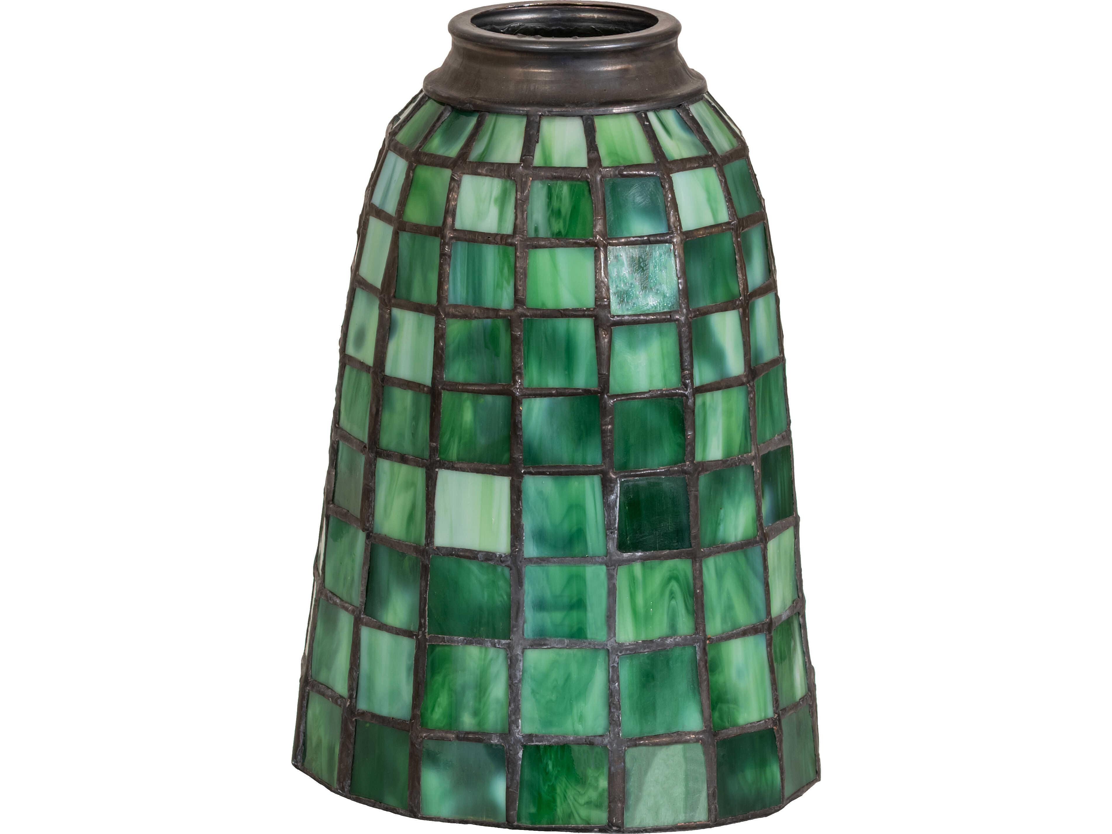 Meyda Terra Esmeralda Stained Glass