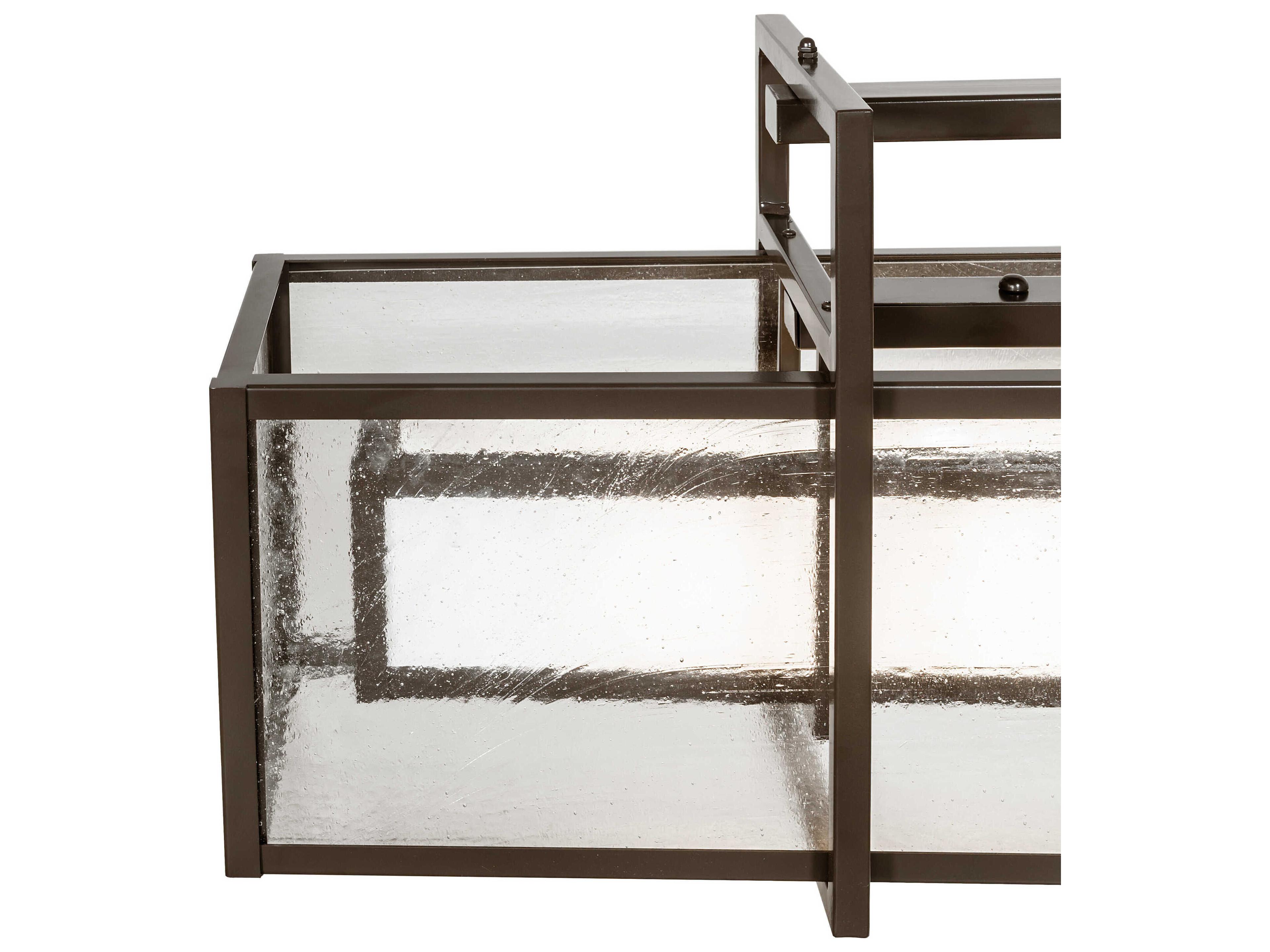 Meyda Nelson 6-Light Timeless Bronze Geometric Island Pendant