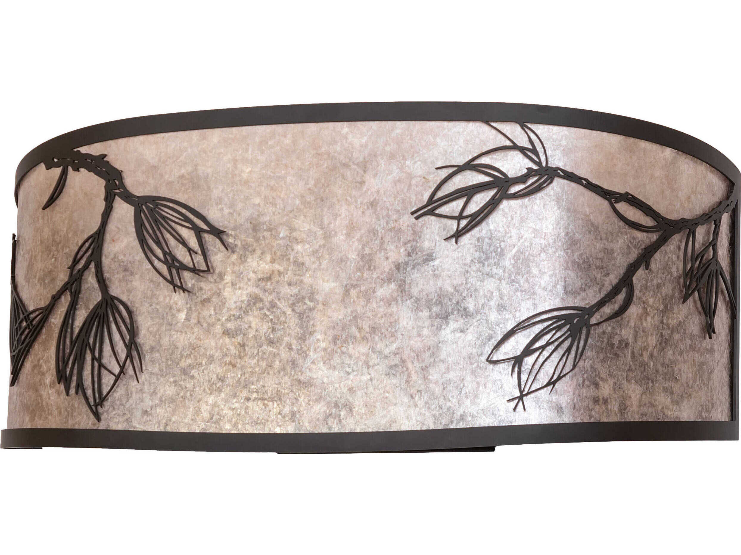 Meyda Lone Pine 6-Light Oil Rubbed Bronze Vanity Light