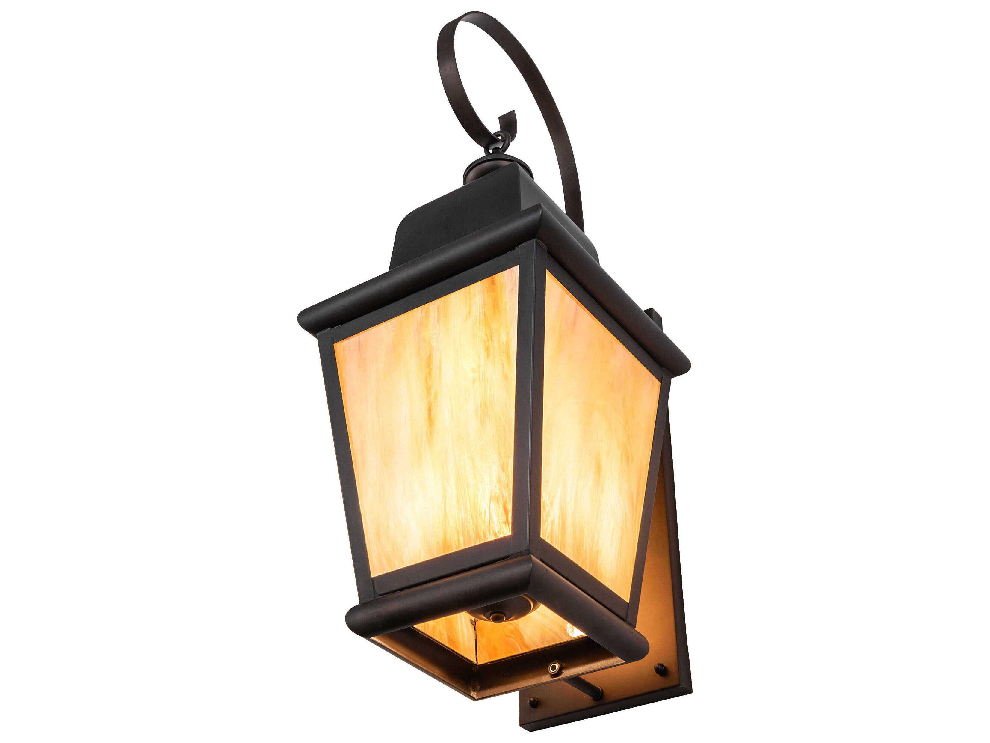 Meyda Lapalma 3-Light Oil Rubbed Bronze Outdoor Wall Light