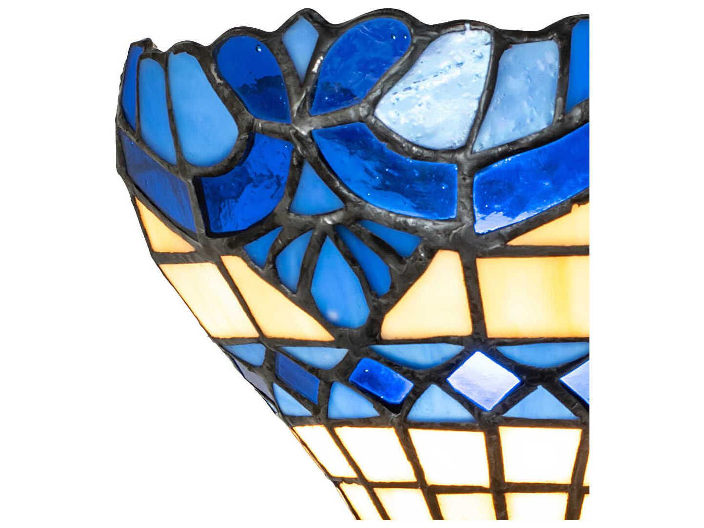 Meyda Baroque 1-Light Mahogany Bronze Traditional Wall Sconce