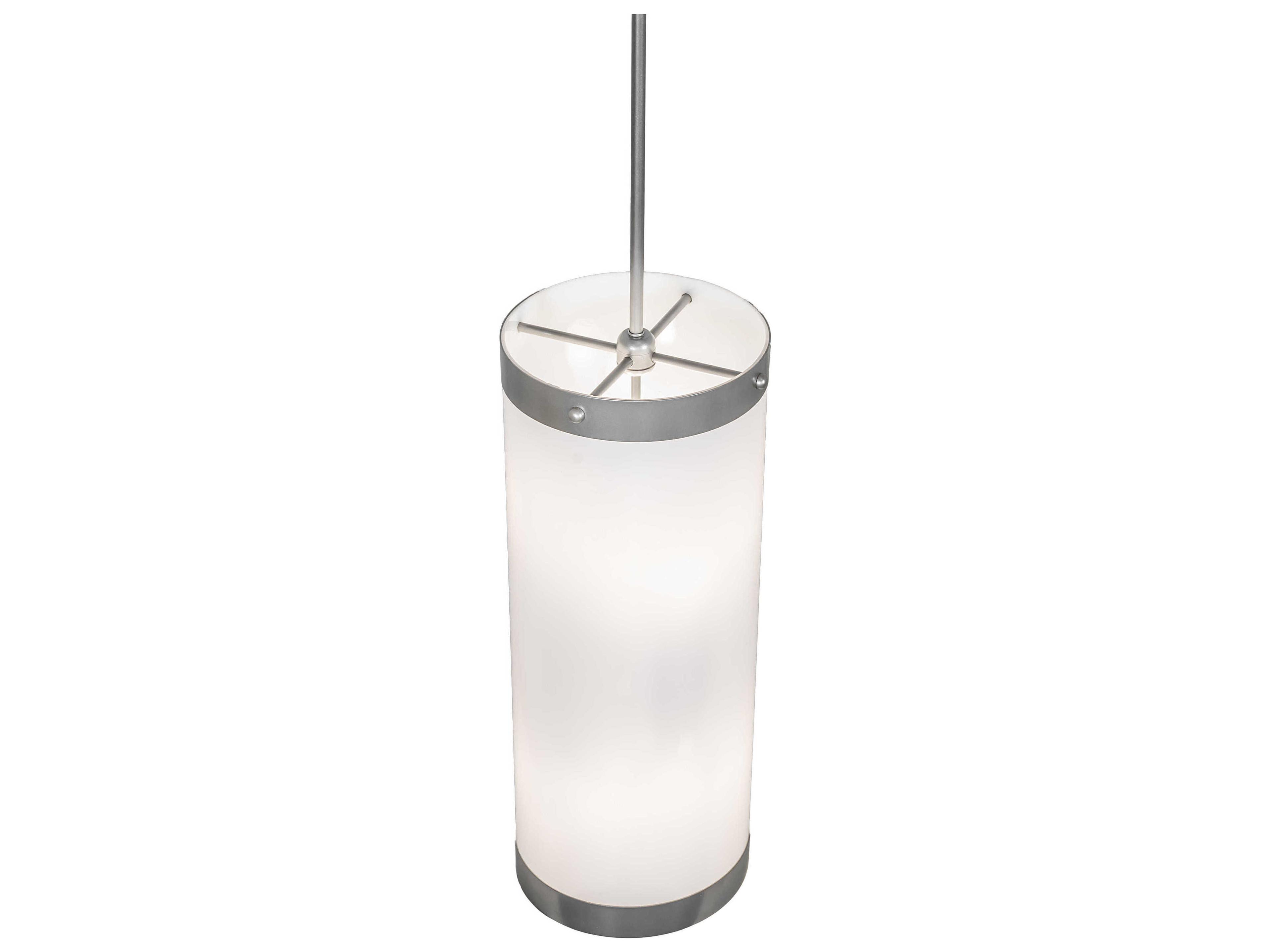 Meyda Cilindro 9-Light Nickel Mini Pendant