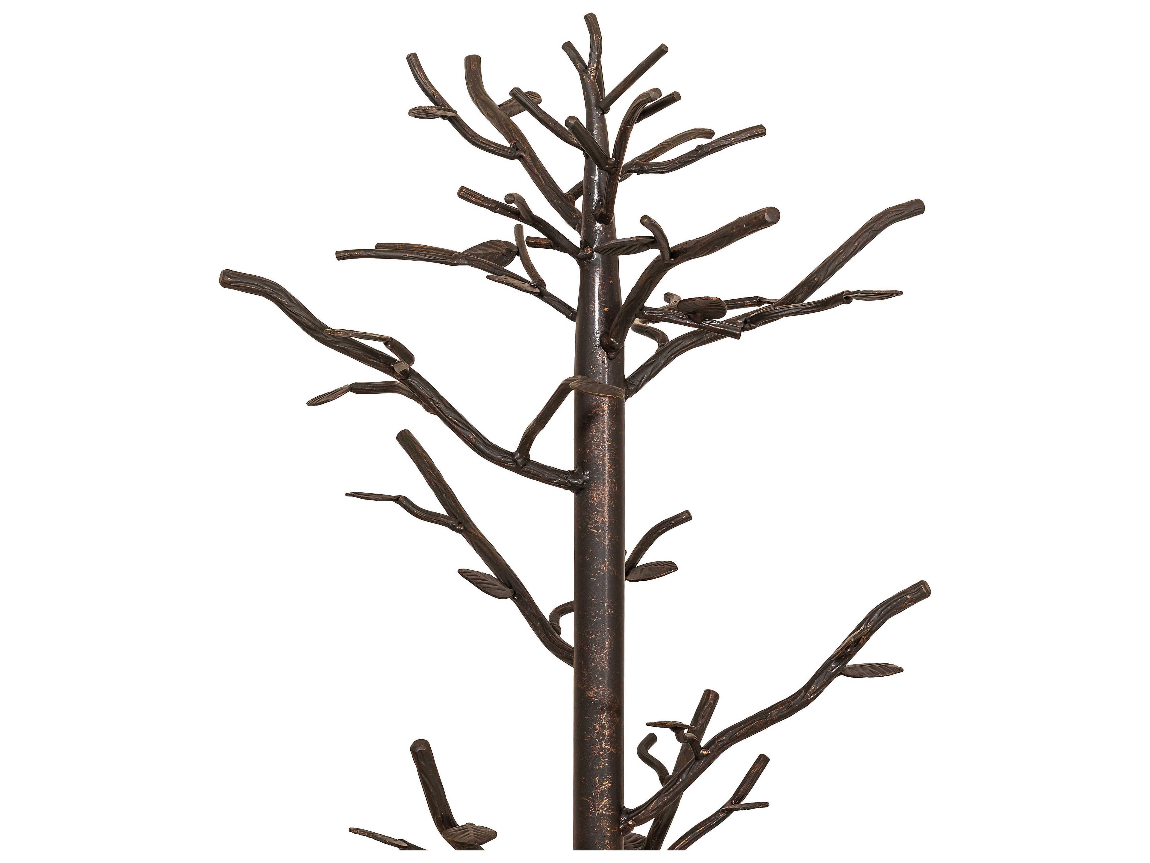 Meyda Golden Bronze Tree Coat Rack