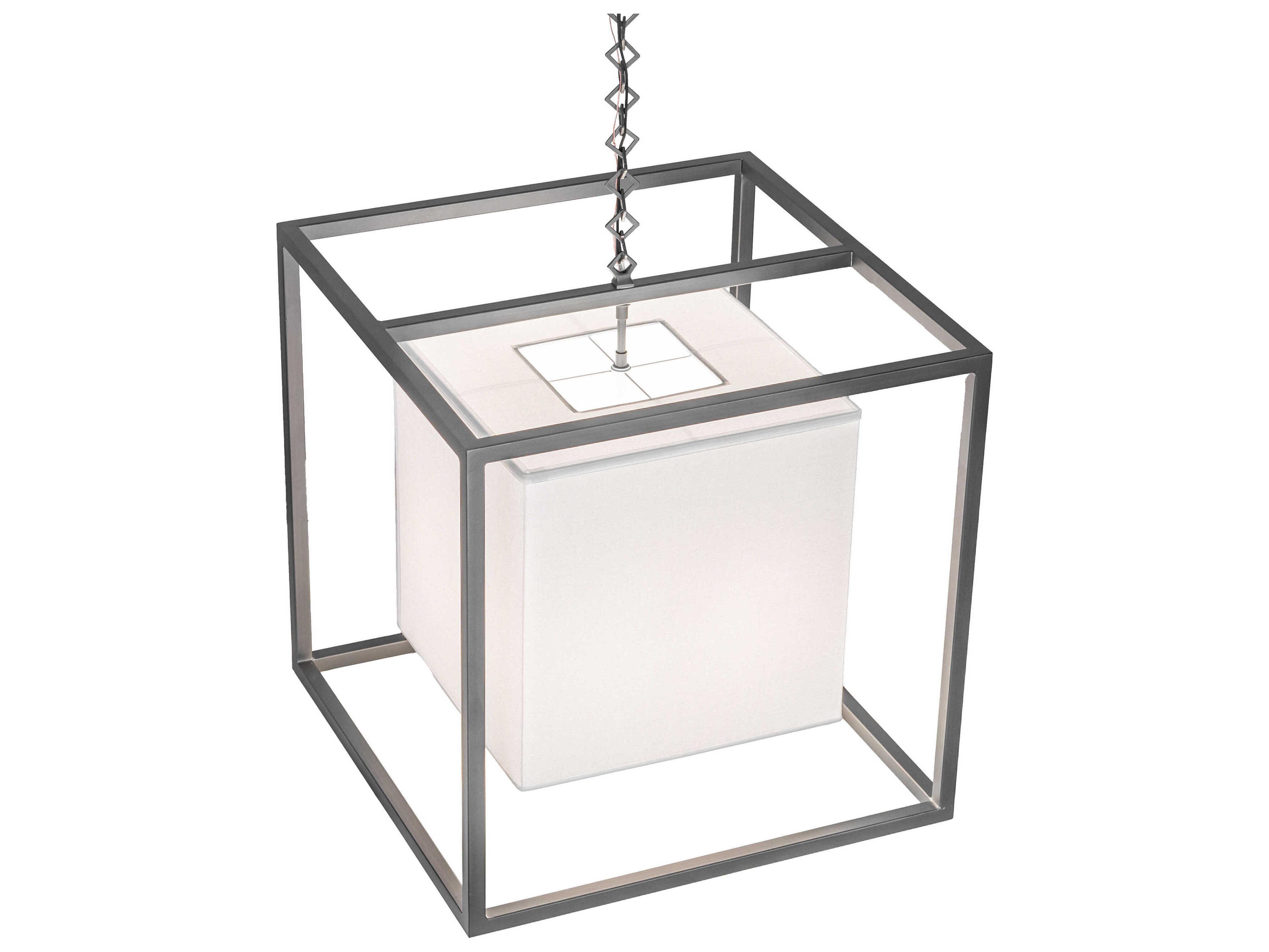 Meyda Kitzi Box 4-Light Wrought Iron Pendant