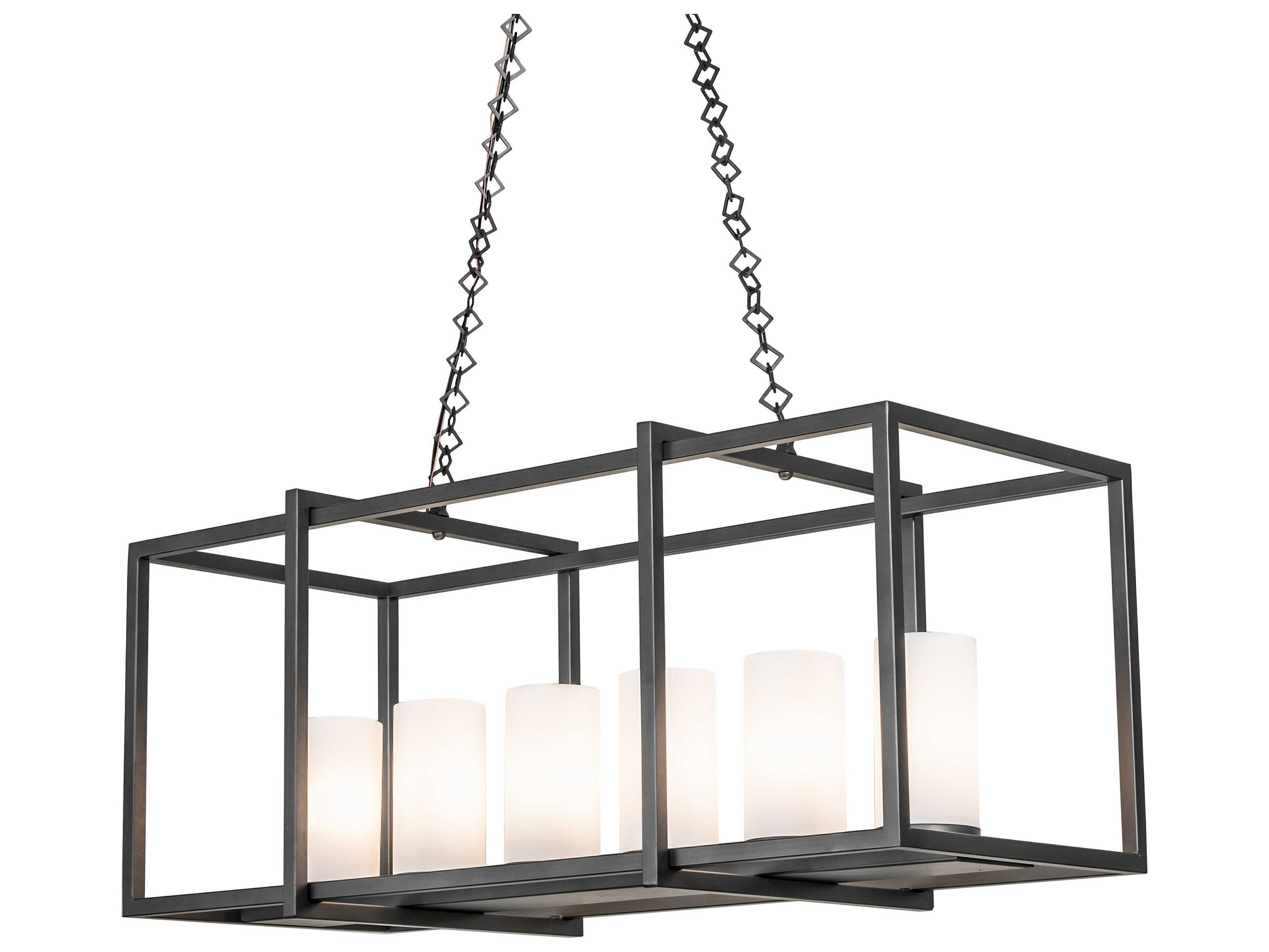 Meyda Kitzi 6-Light Wrought Iron Island Pendant