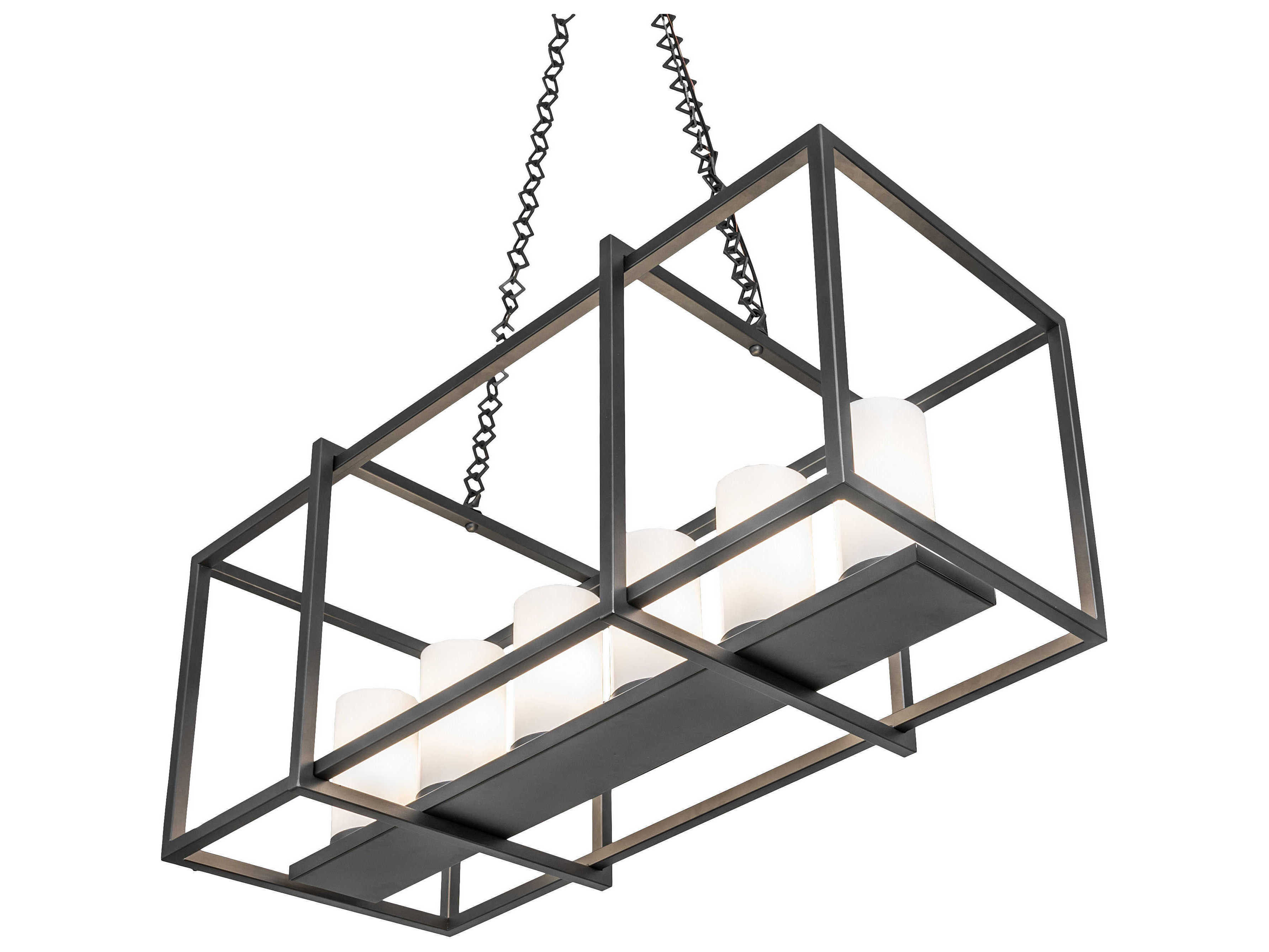 Meyda Kitzi 6-Light Wrought Iron Island Pendant